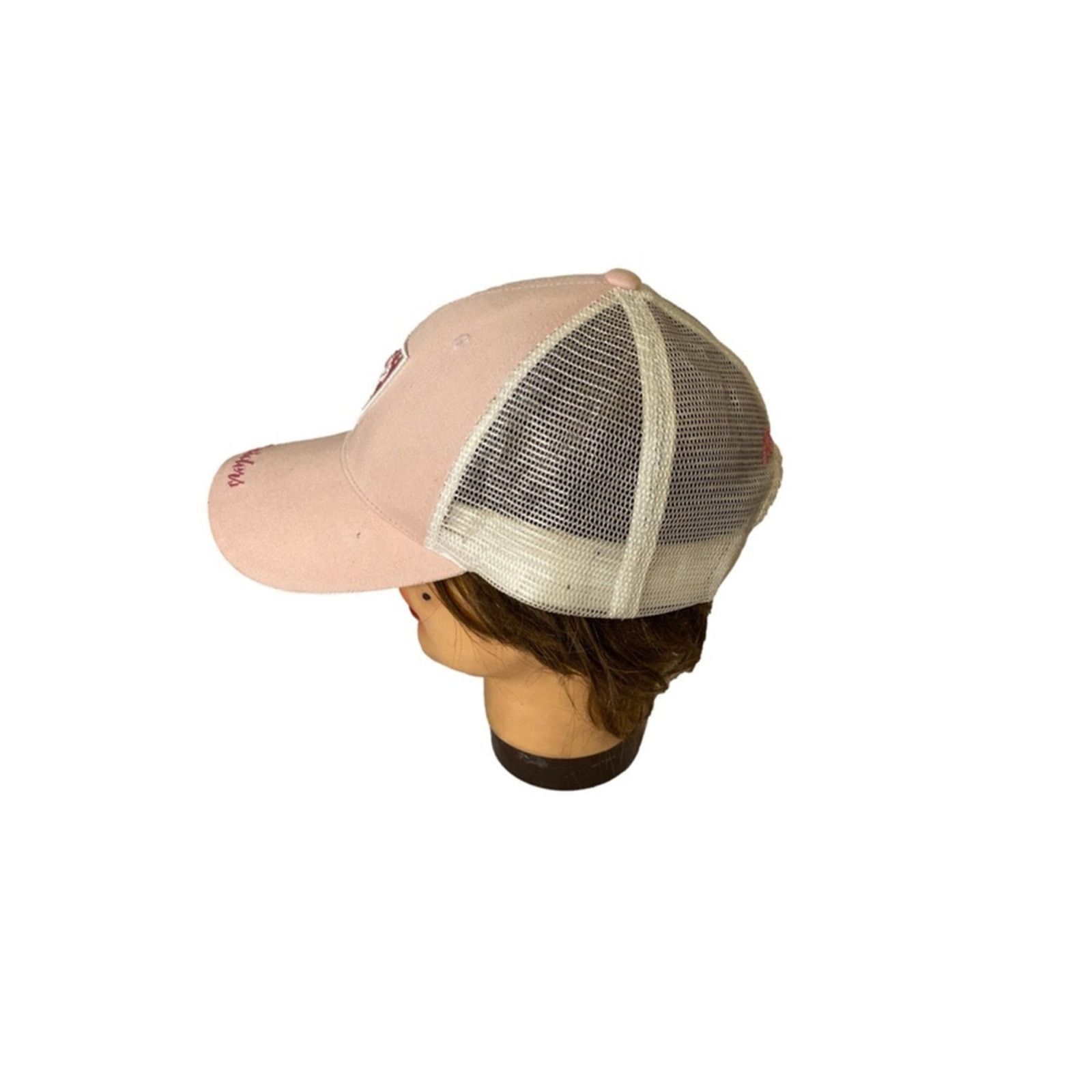 NFL NFL Raiders Reebok Trucker Hat Beige Pink One Size Mesh Size ONE SIZE - 6 Thumbnail