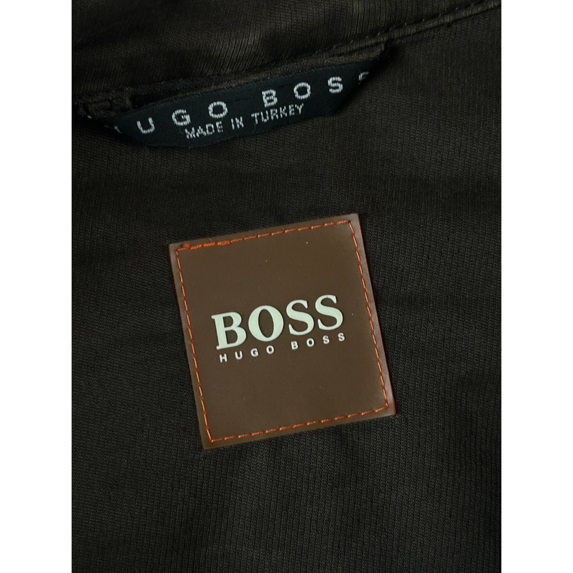 Hugo Boss × Vintage Hugo Boss Oswald Mens Military-Style Zipper Jacket Size US M / EU 48-50 / 2 - 13 Thumbnail