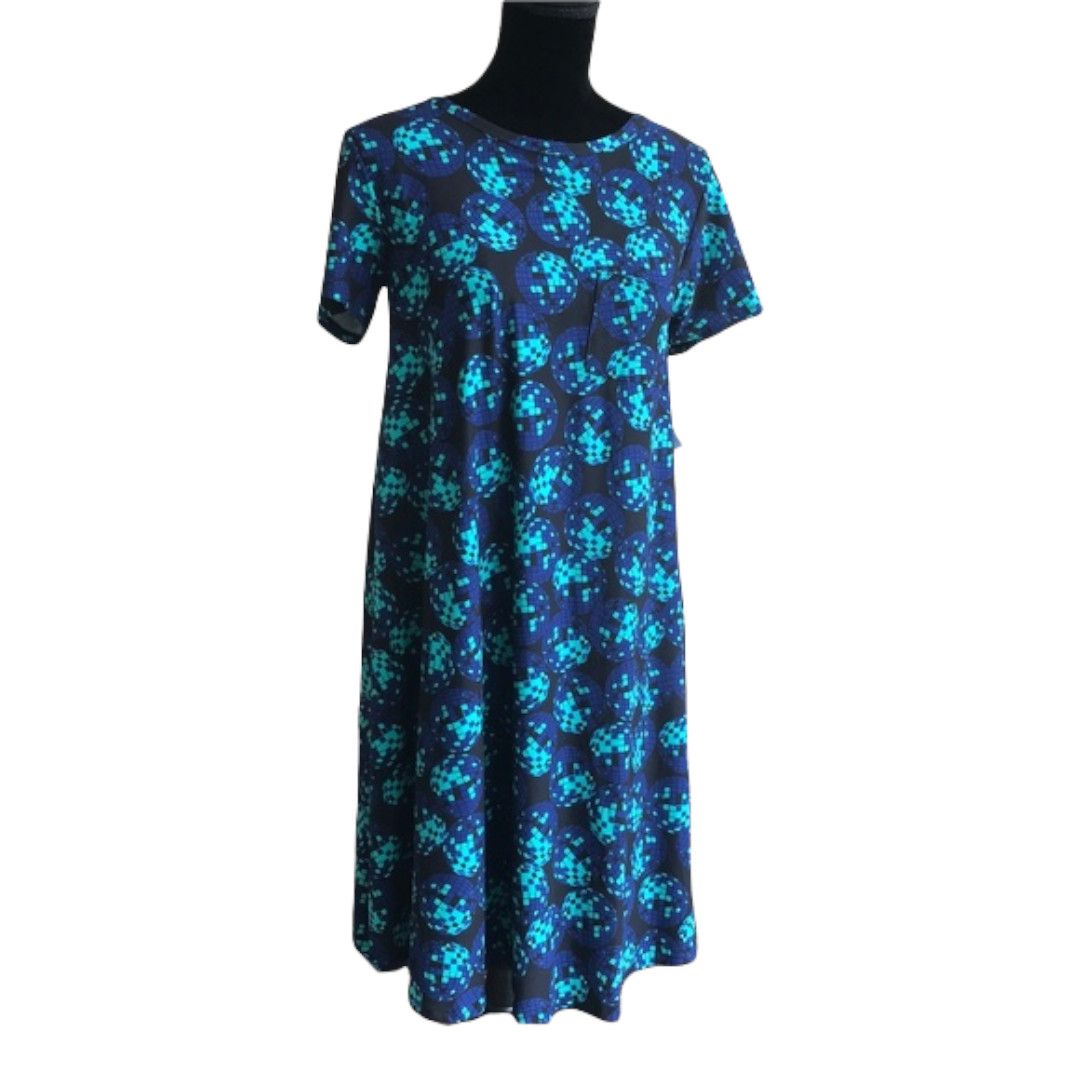 Lularoe Carly dress. New with tags. Size XS. Hi low