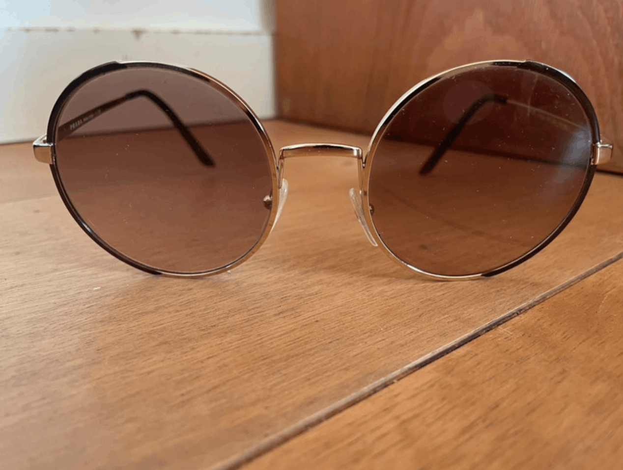 Prada Prada Sunglasses Star Flame Gold Vintage SPR Size ONE SIZE - 2 Thumbnail