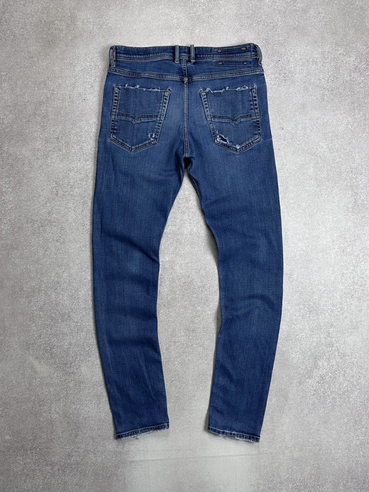 Diesel Vintage Diesel Distressed Y2K Slim Jeans 32 Size US 32 / EU 48 - 3 Thumbnail