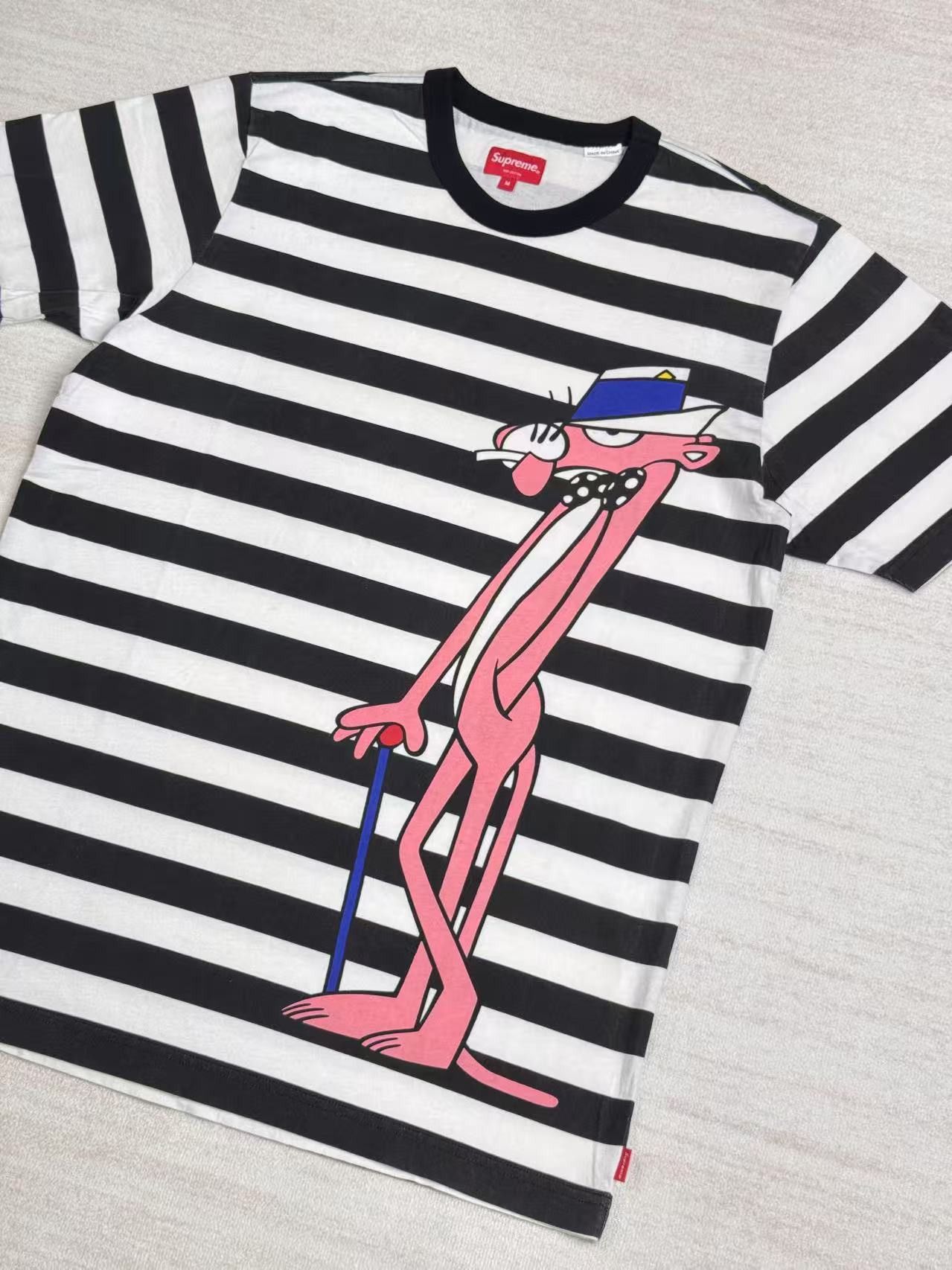 Supreme supreme pink panther tee Size US S / EU 44-46 / 1 - 2 Thumbnail