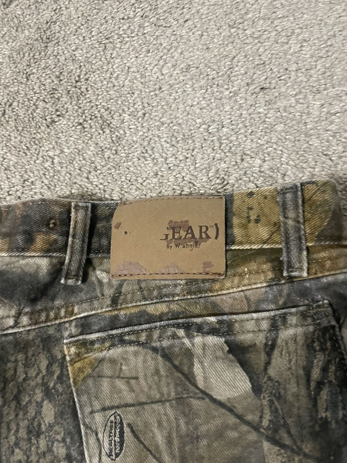 Realtree × Vintage × Wrangler Wrangler Pro Gear Camouflage Jeans Men Size 44/32 Double Kne Size US 44 / EU 60 - 8 Thumbnail