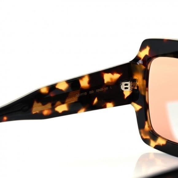 Gucci GUCCI Square Sunglasses GG1111S Havana Size ONE SIZE - 9 Thumbnail