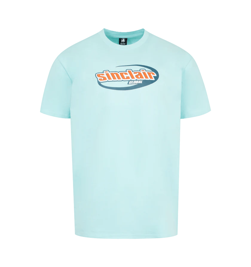 Sinclair Global o1h1sh10525 Italics Logo Tee in Light Blue Size US M / EU 48-50 / 2 - 1 Thumbnail