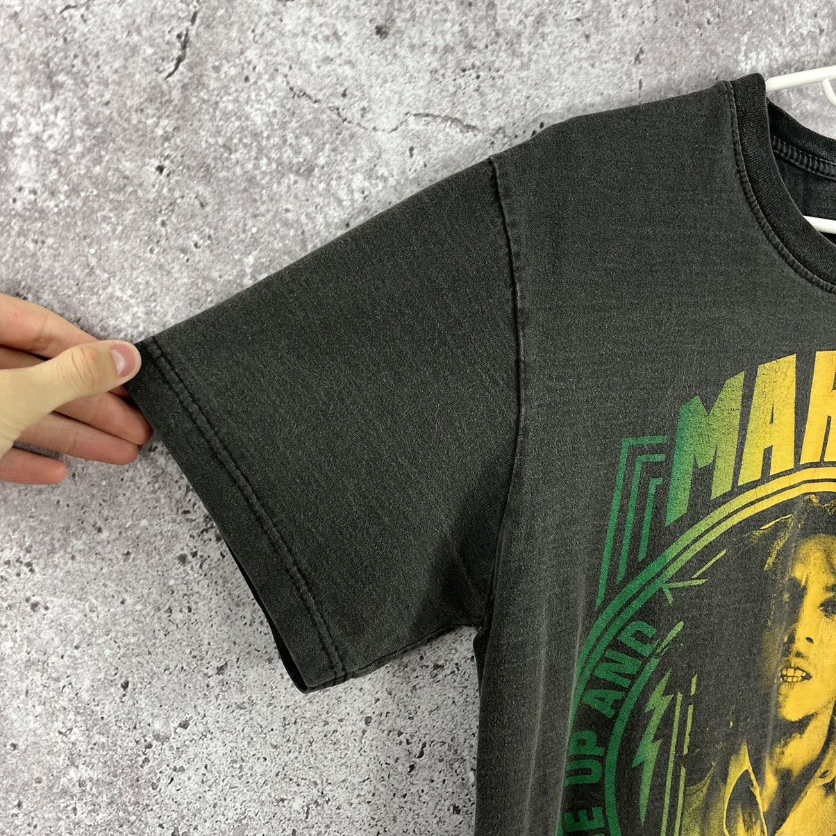 Band Tees × Bob Marley × Vintage Bob Marley Vintage 90’s Double Big Logo Heavy Cotton Size L Size US L / EU 52-54 / 3 - 5 Thumbnail