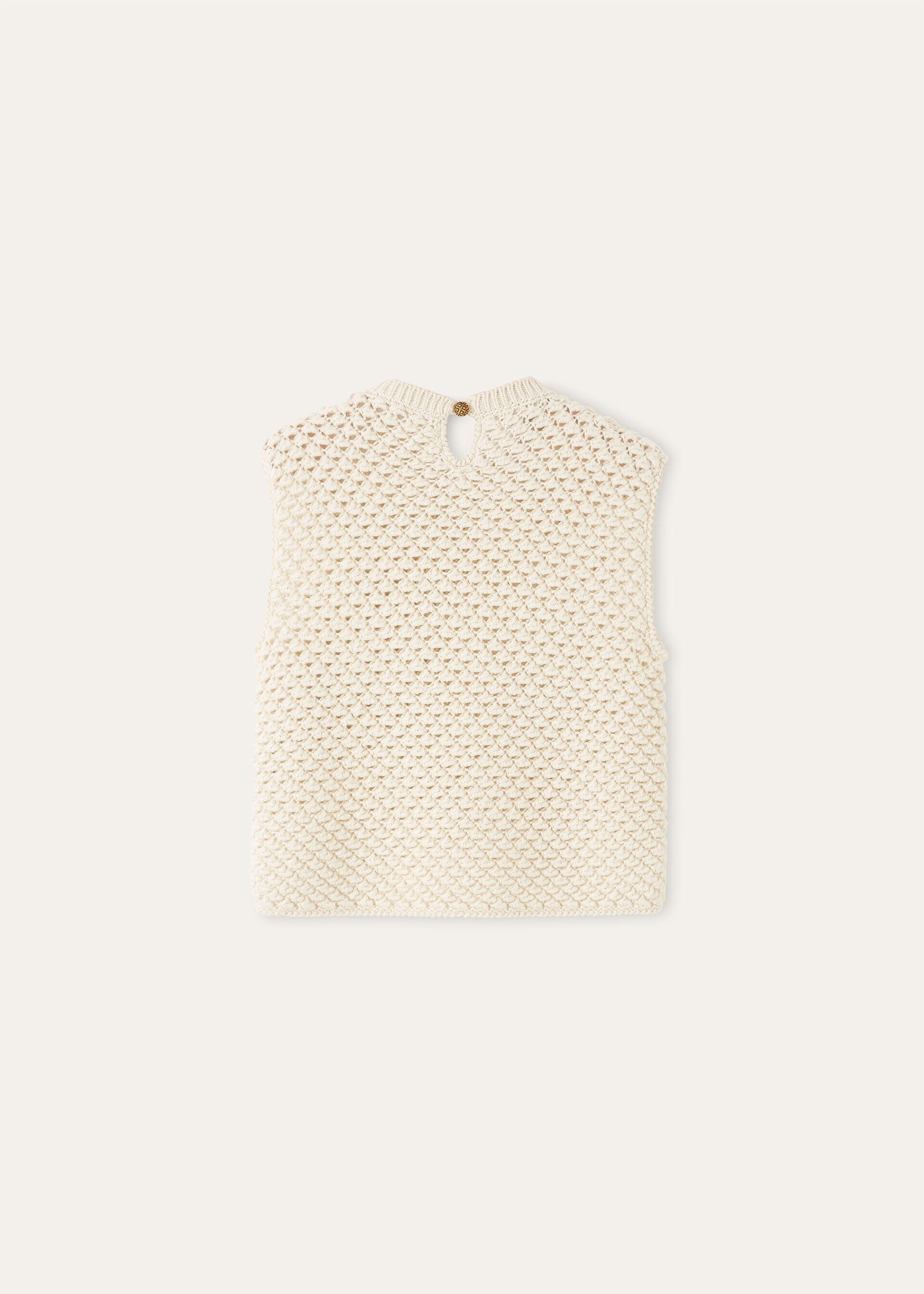 Loro Piana os11x0326 FAQ4552 Ginko Top in Nougat Size M / US 6-8 / IT 42-44 - 6 Thumbnail