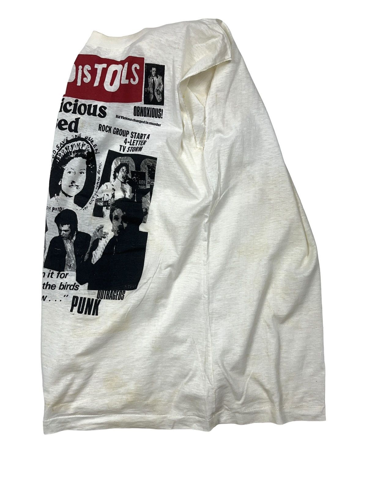 Band Tees × Seditionaries × Vintage Vintage 80s Sid Vicious