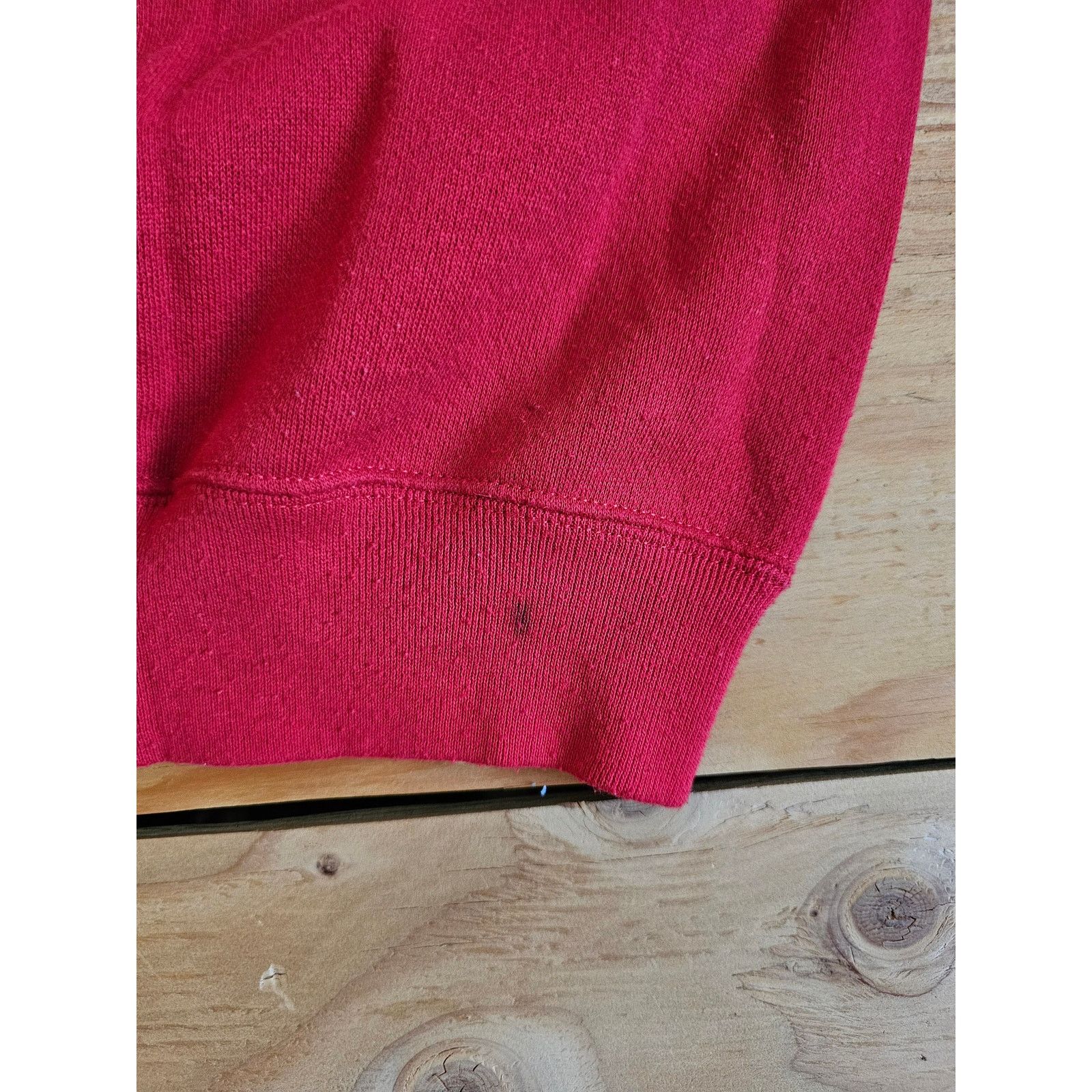 Tultex Tultex Ultra Fleece 350 Blank Plain Red Sweatshirt Sz L 90s Size US L / EU 52-54 / 3 - 4 Thumbnail