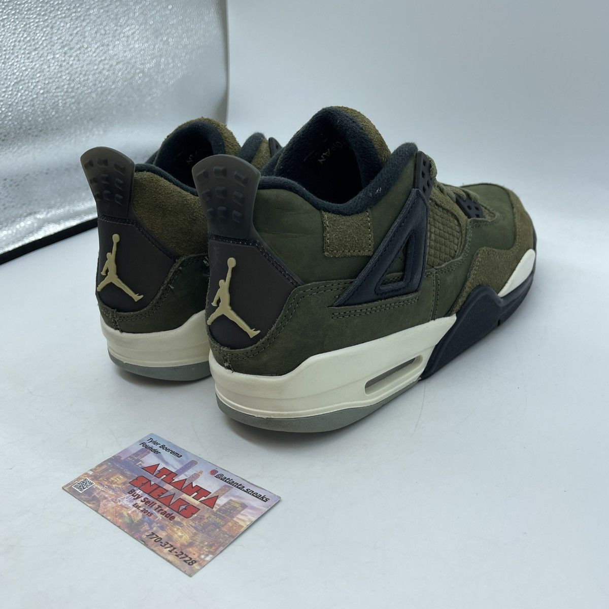 Jordan Brand Air Jordan 4 olive Size US 7 / EU 40 - 5 Thumbnail