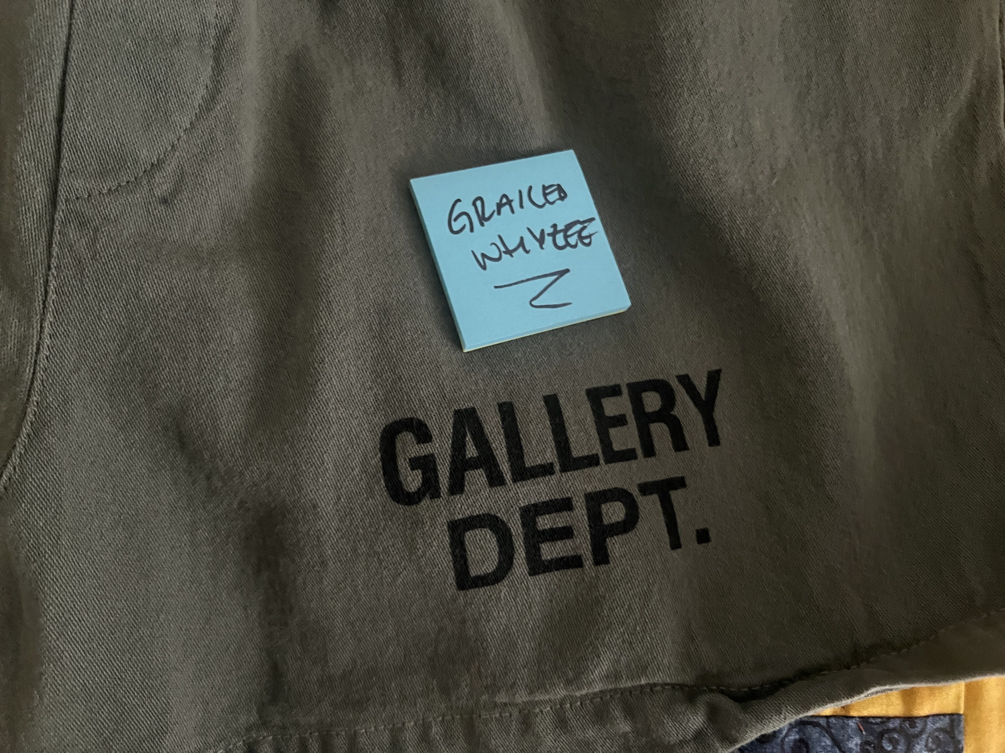 Gallery Dept. L | Gallery Dept. Zuma Shorts - Green Size US 34 / EU 50 - 3 Thumbnail