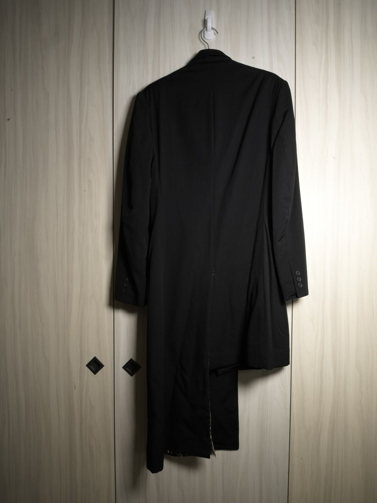 Yohji Yamamoto Yohji Yamamoto Pour Homme 20aw runway reversible jacket Size 48S - 3 Thumbnail