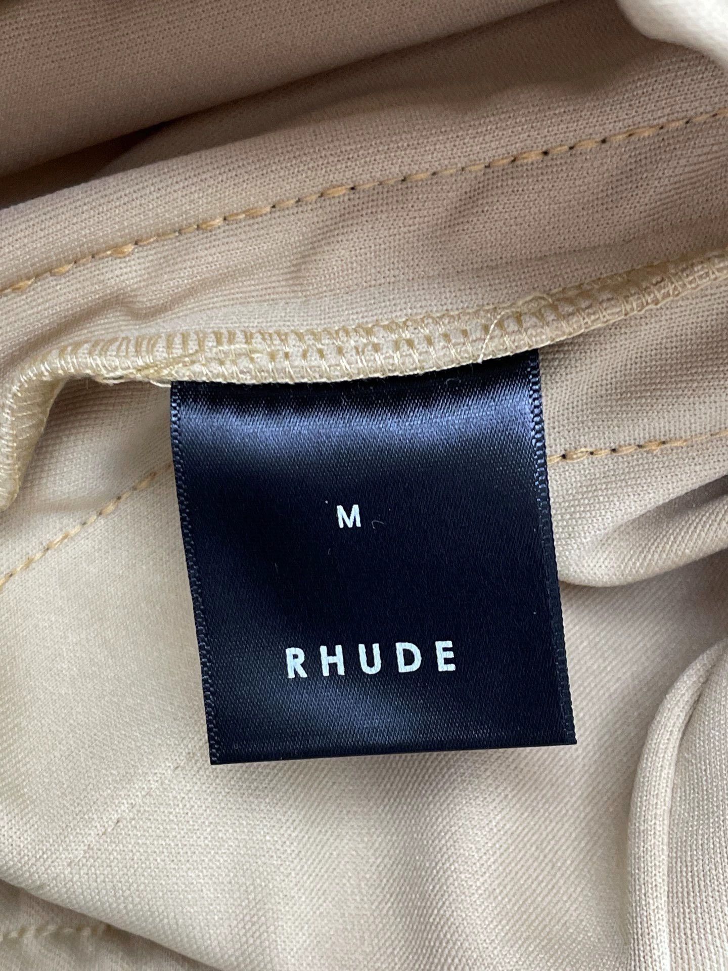 Rhude Rhude SS23 Green Striped Gold Trim Glitter M Pants Size US 32 / EU 48 - 4 Thumbnail