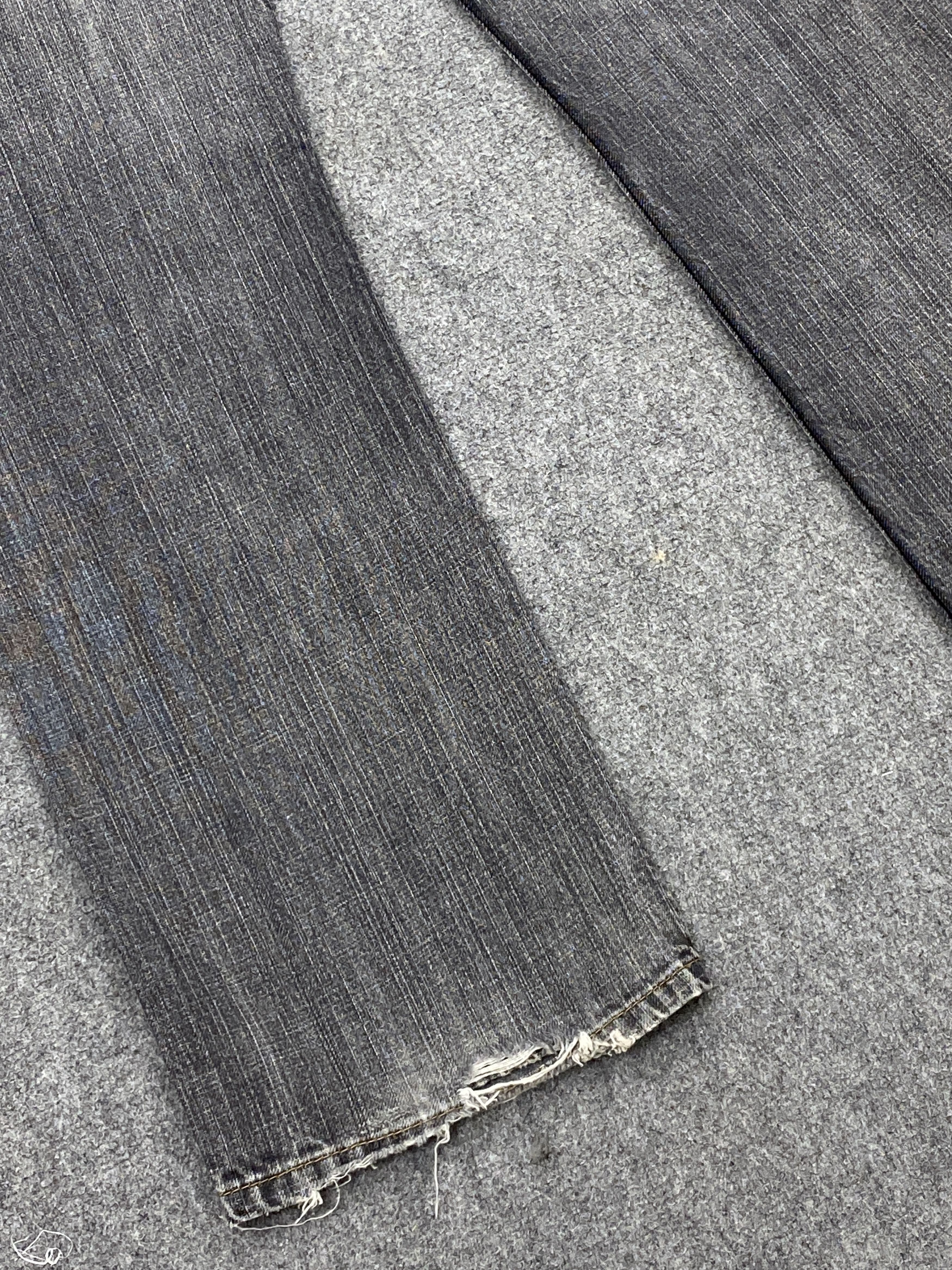 Levi's Vintage Levis 514 Faded Black Distressed Jeans DP2640 Size US 32 / EU 48 - 17 Thumbnail