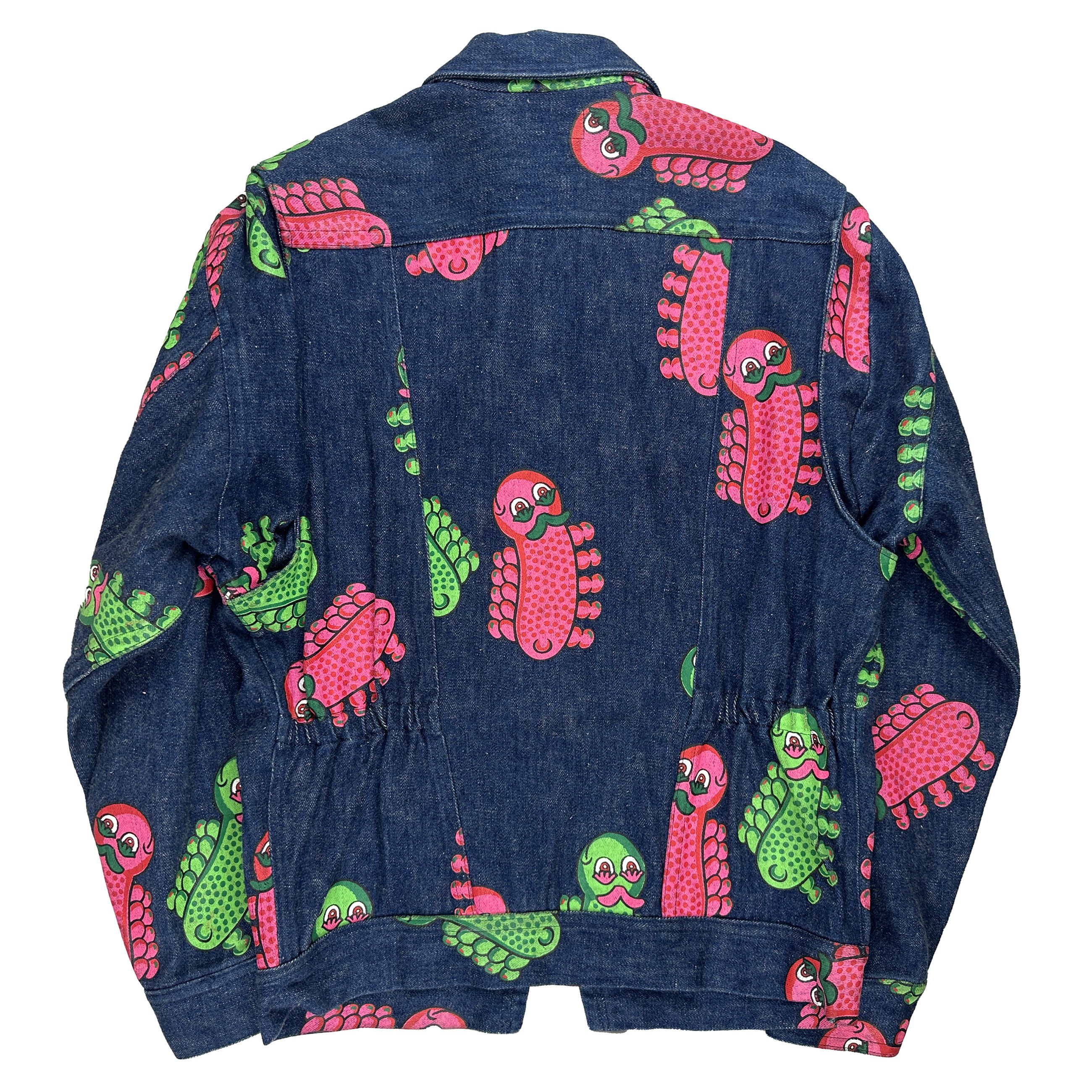 Hysteric Glamour 90's "Lubma" Graphic Denim Jacket Size US M / EU 48-50 / 2 - 2 Thumbnail