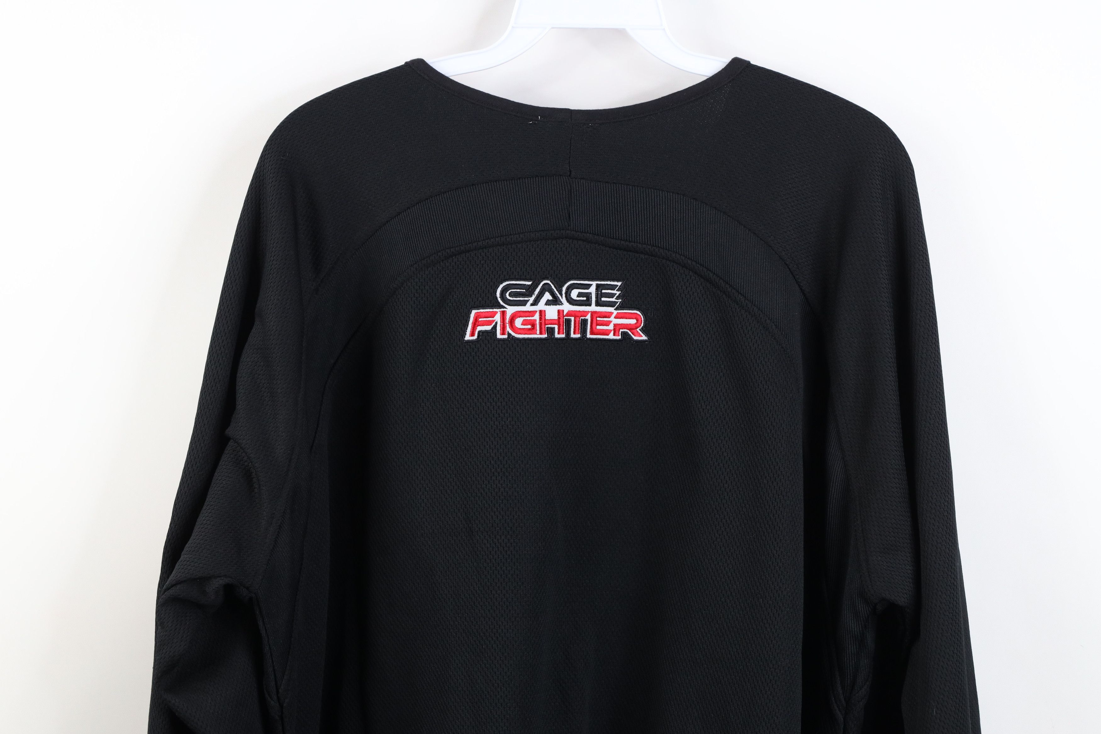 Vintage Y2K Cage Fighter UFC MMA Fighting Barbed Wire Sweatshirt Size US L / EU 52-54 / 3 - 11 Thumbnail