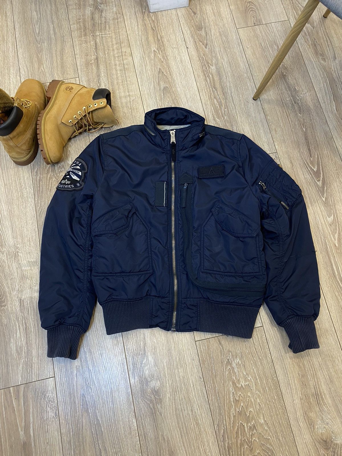 Alpha Industries ALPHA INDUSTRIES ENGINE BOMBER JACKET Size US L / EU 52-54 / 3 - 1 Thumbnail