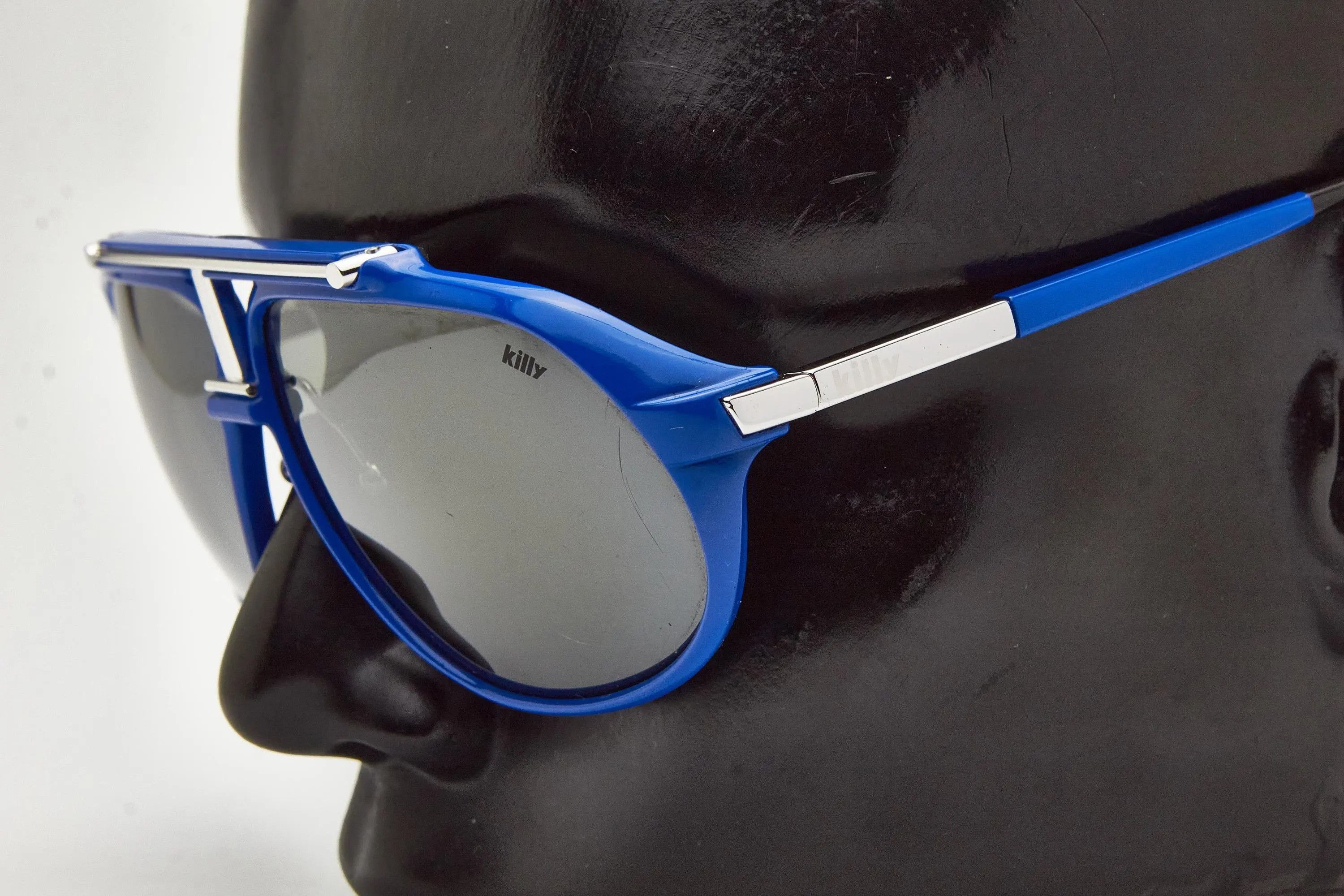 Other KILLY 469 Sunglasses Blue Gold High End Carbon Fiber Eyewear Size ONE SIZE - 5 Thumbnail