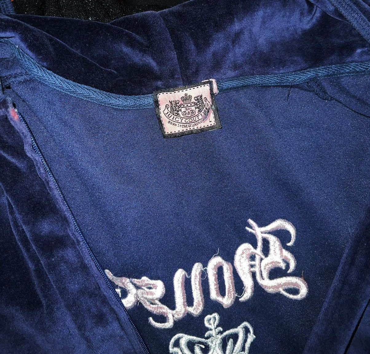 Juicy Couture Juicy Couture y2k hoodie velvet tracksuit 🦋 Size S / US 4 / IT 40 - 6 Thumbnail