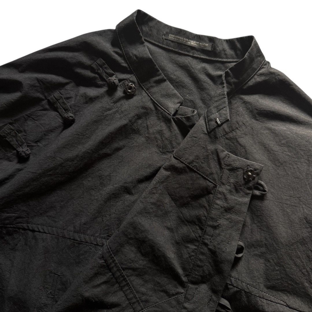Yohji Yamamoto Yohji Yamamoto Pour Homme Black Jiaoling Shan Collar Jacket Size US L / EU 52-54 / 3 - 6 Thumbnail