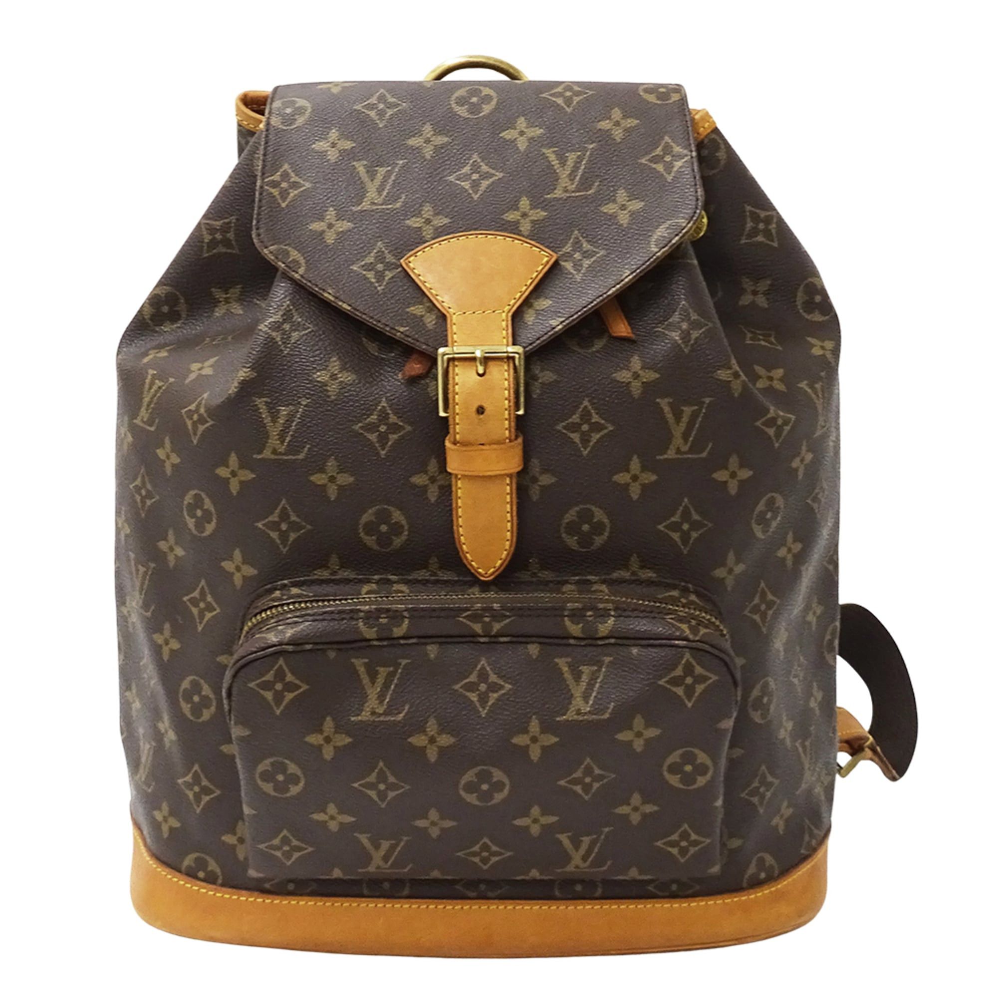 Louis Vuitton Louis Vuitton handbag, Monogram, women's/men's, brand backpack, Montsouris GM M51135, brown Size ONE SIZE - 1 Thumbnail