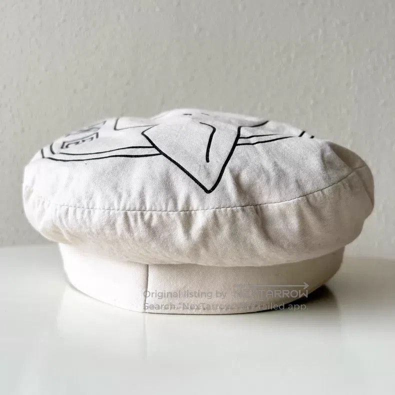 Vivienne Westwood Vivienne Westwood Love Me Piggy Saturn Badge Newsboy Hat Size ONE SIZE - 6 Thumbnail
