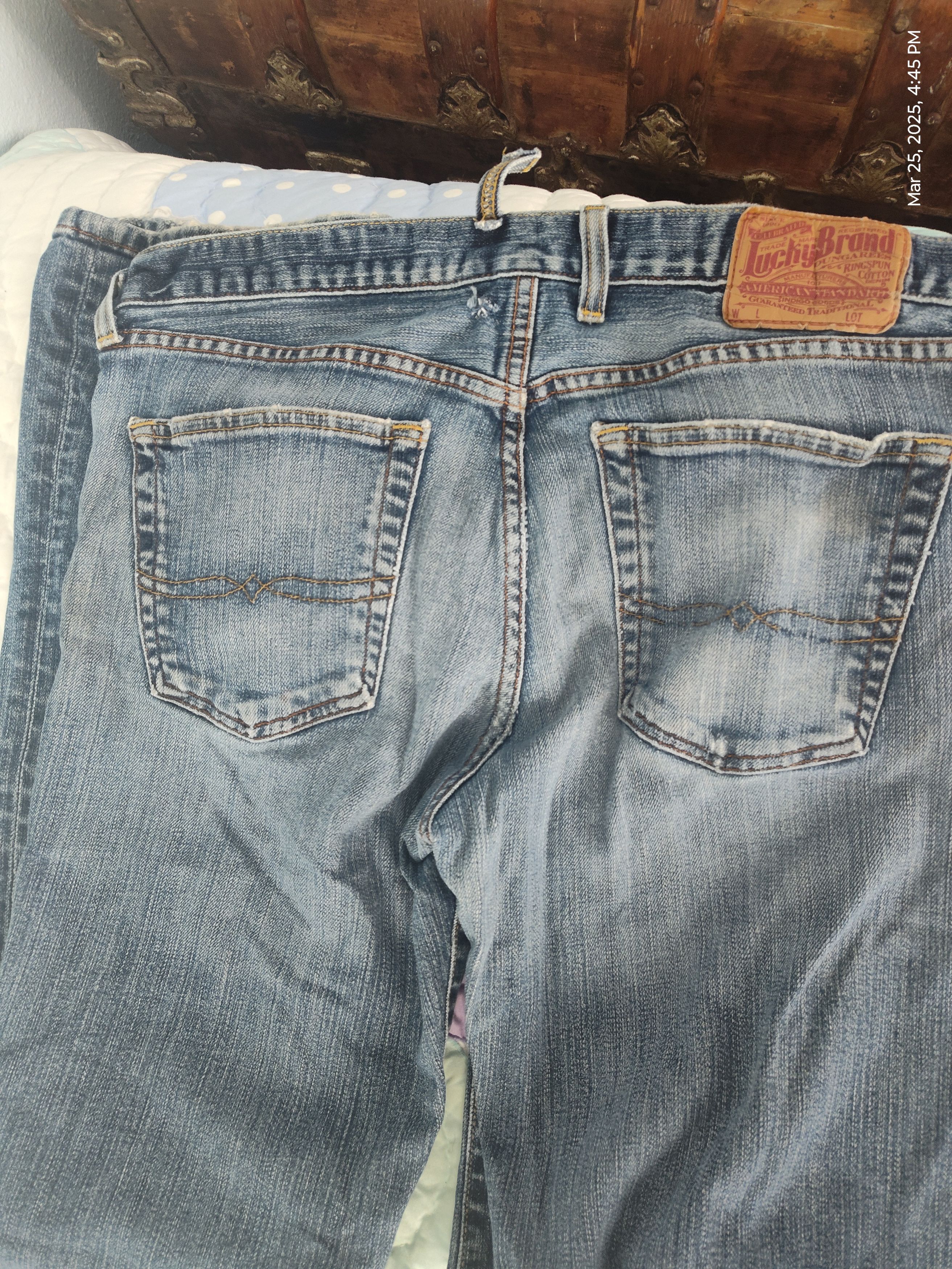 Lucky Brand Lucky Brand by Gene Montesano slim bootleg Size US 34 / EU 50 - 4 Thumbnail