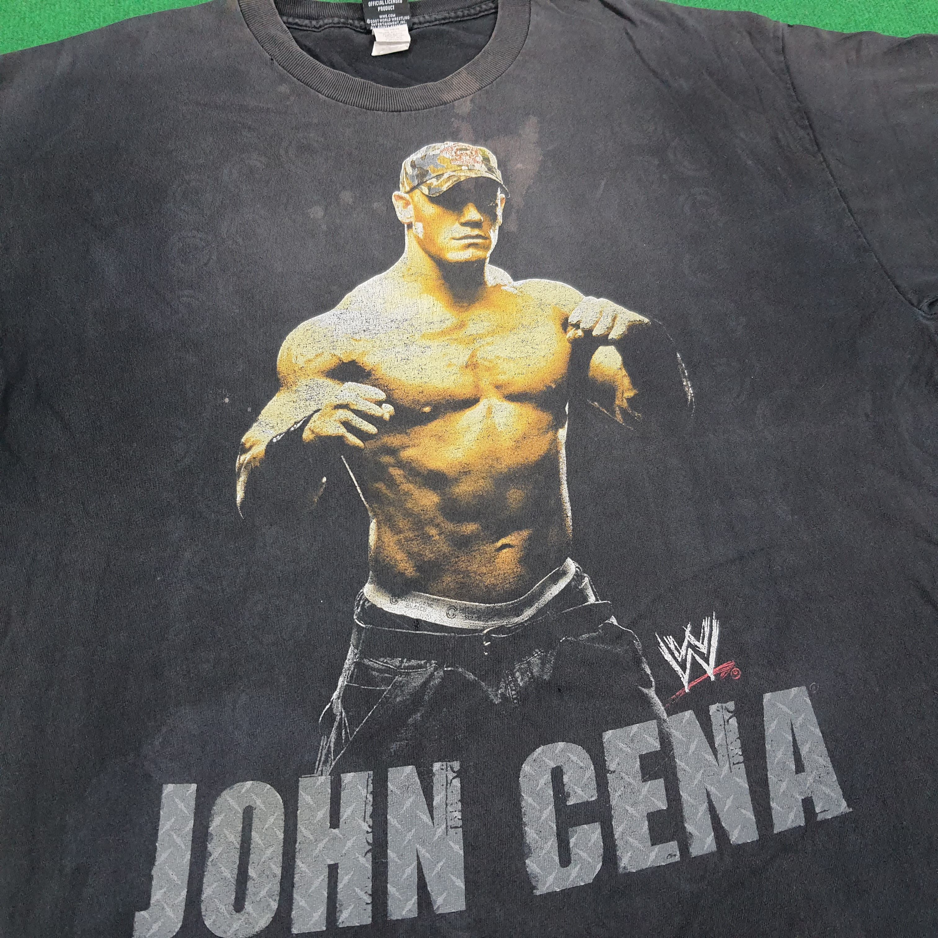 Vintage × WWE Vintage John Cena WWE Wrstler Tshirt Size US XL / EU 56 / 4 - 2 Thumbnail