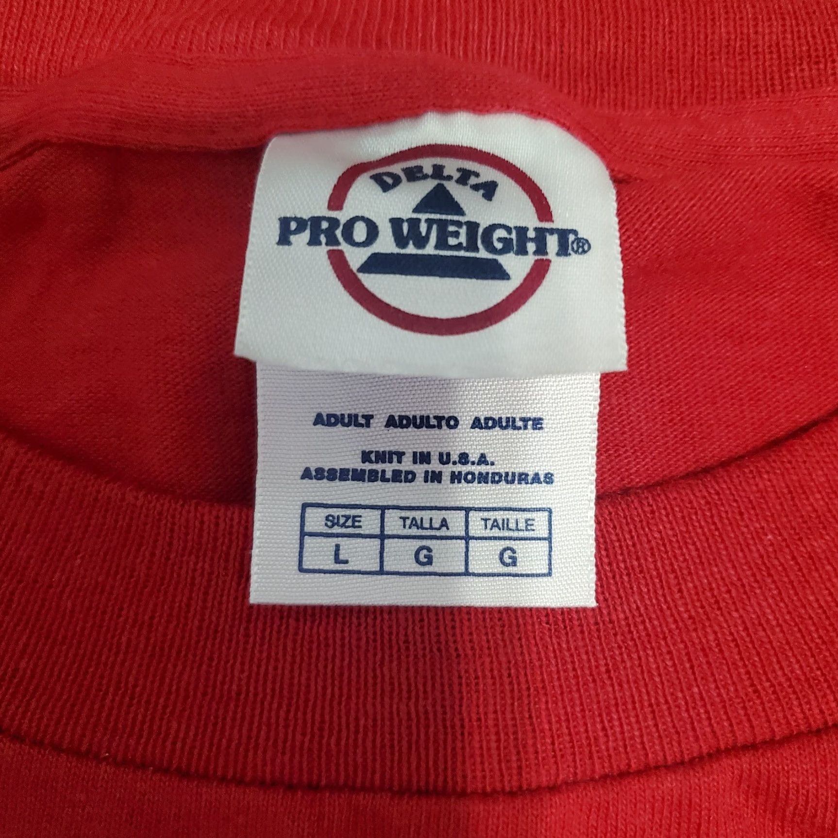 Delta VINTAGE The Oak Ridge Boys The Journey USA Red Shirt Mens L Shirt Red 90s Band Music Rock USA Mens L Size US L / EU 52-54 / 3 - 4 Thumbnail