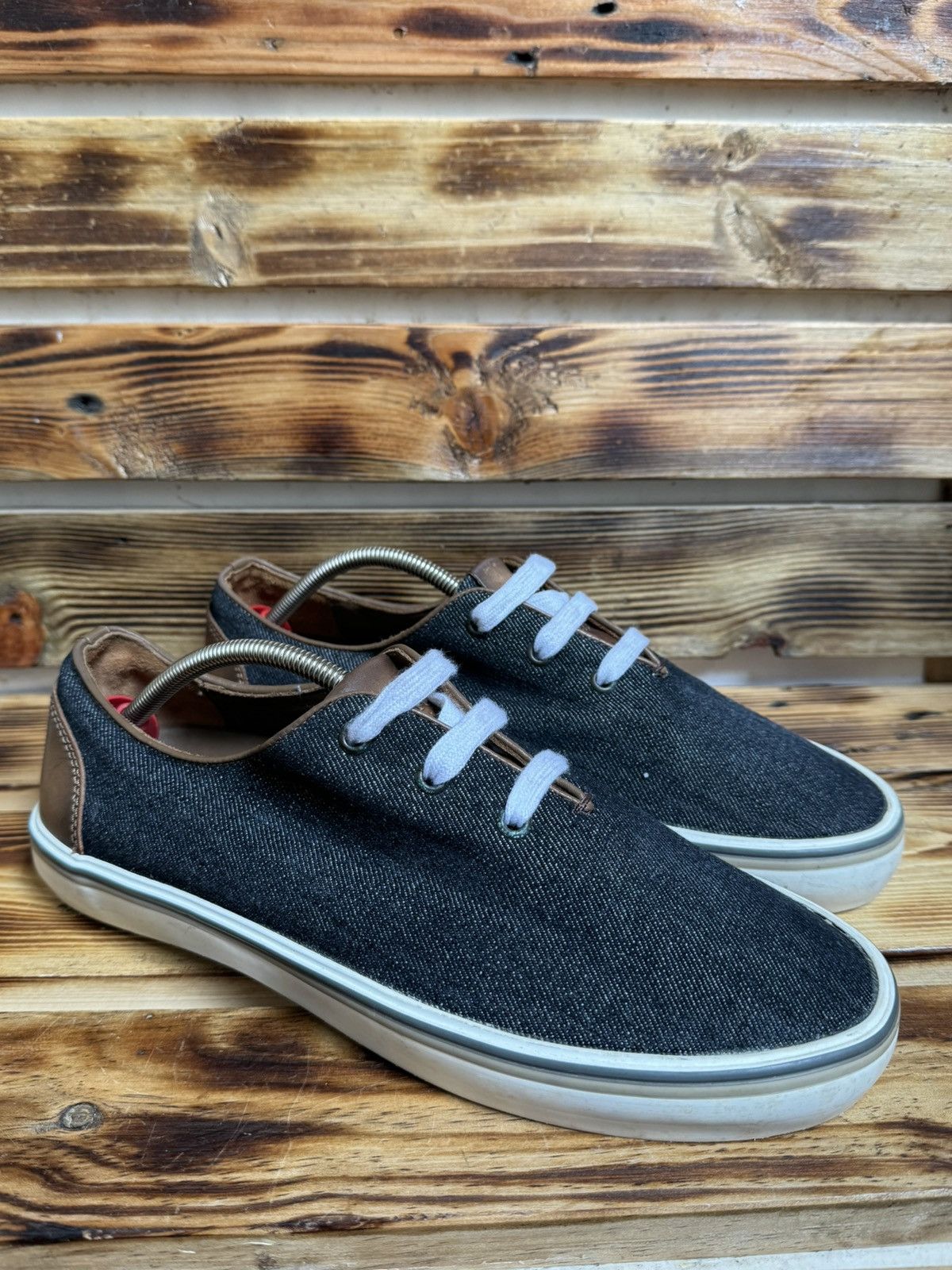 Berluti Trimmed denim trainers Size US 9 / EU 42 - 2 Thumbnail
