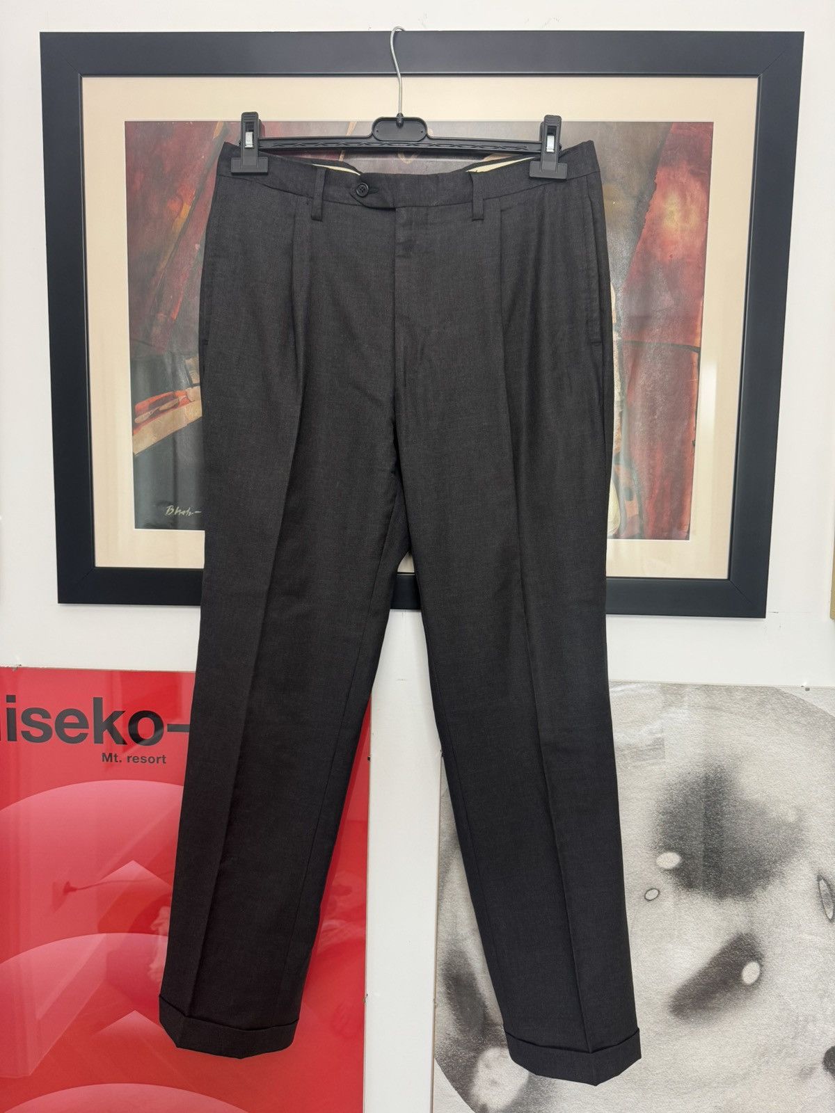 Loro Piana Loro Piana Materials Wool Trousers High Quality Pant Rare Size US 33 - 1 Thumbnail