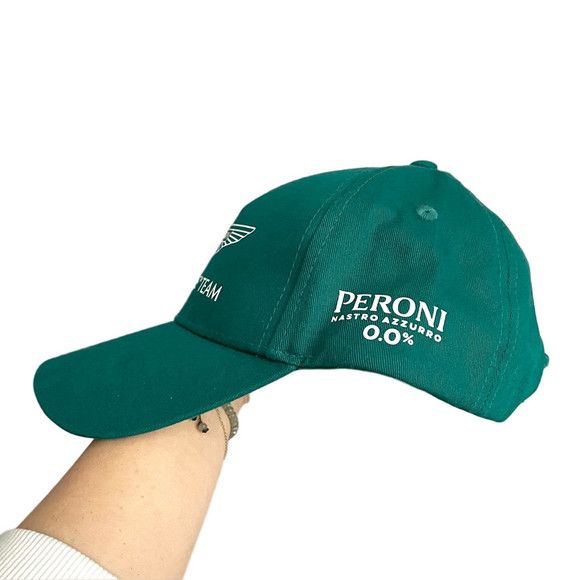 Formula 1 Aston Martin Green F1 Formula One Team Cap - O/S, Unisex Size ONE SIZE - 2 Thumbnail