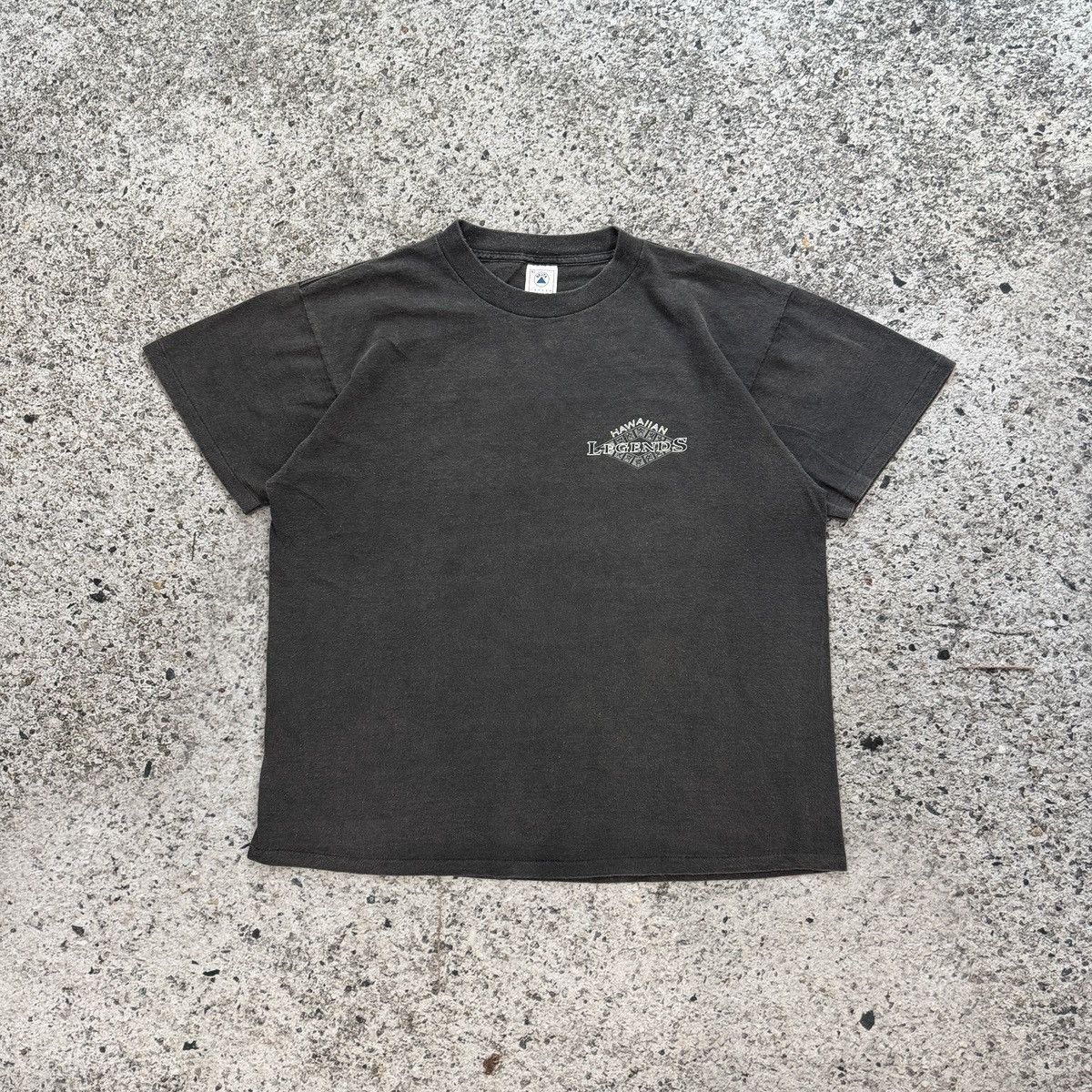 Vintage 90s Hawaiian Legends Kapu Sun Faded Tee ERD Grunge Size US XL / EU 56 / 4 - 2 Thumbnail