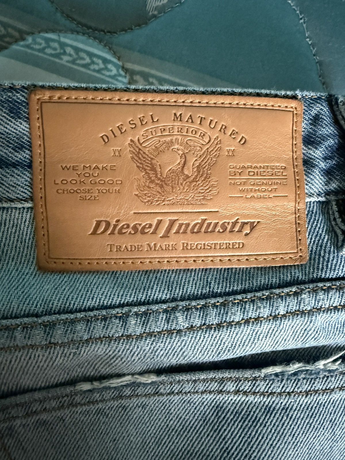 Diesel Diesel “1955 09C90 Straight Jeans” Size US 32 / EU 48 - 5 Thumbnail