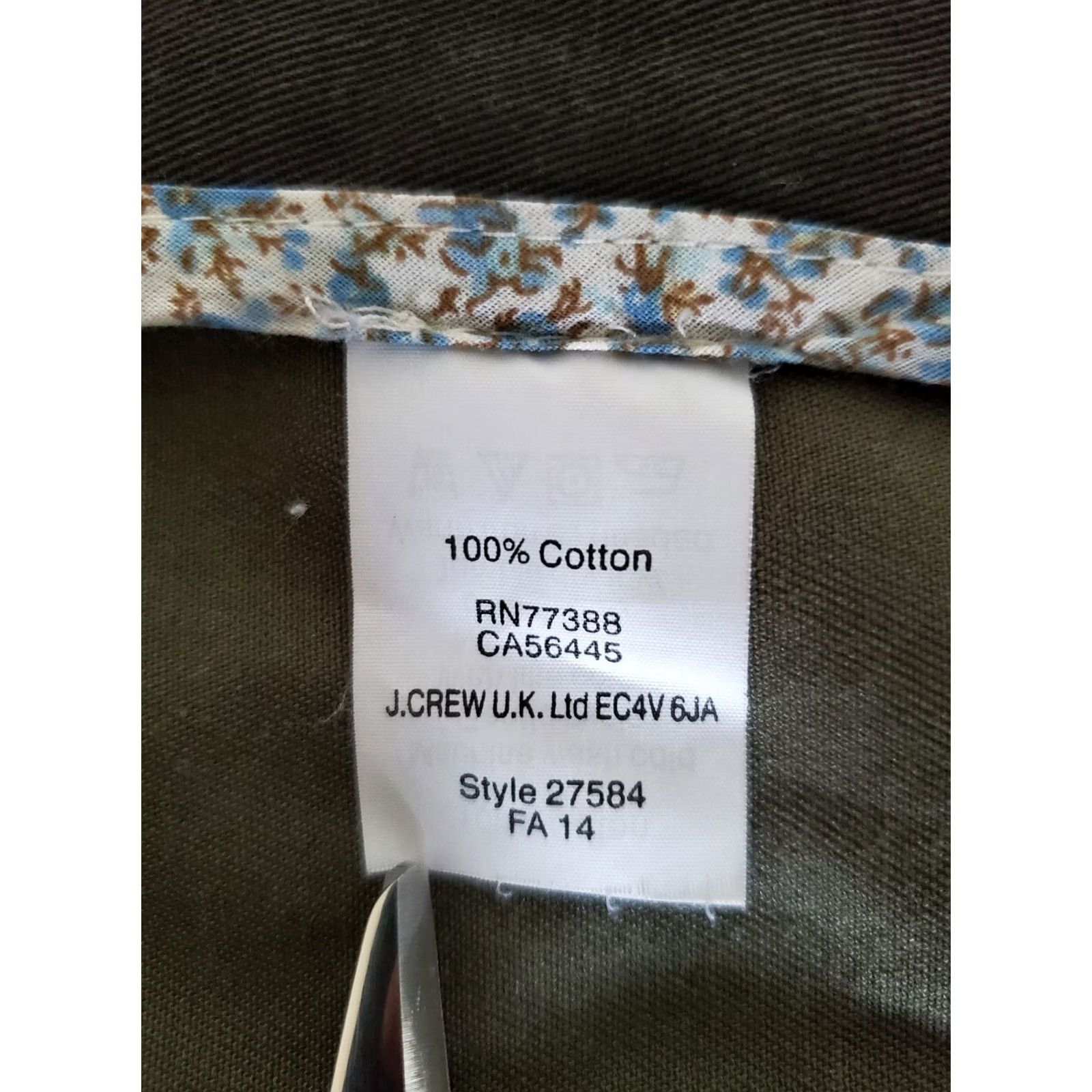 J.Crew Dark Olive Womens Size M - Size M / US 6-8 / IT 42-44 - 6 Thumbnail
