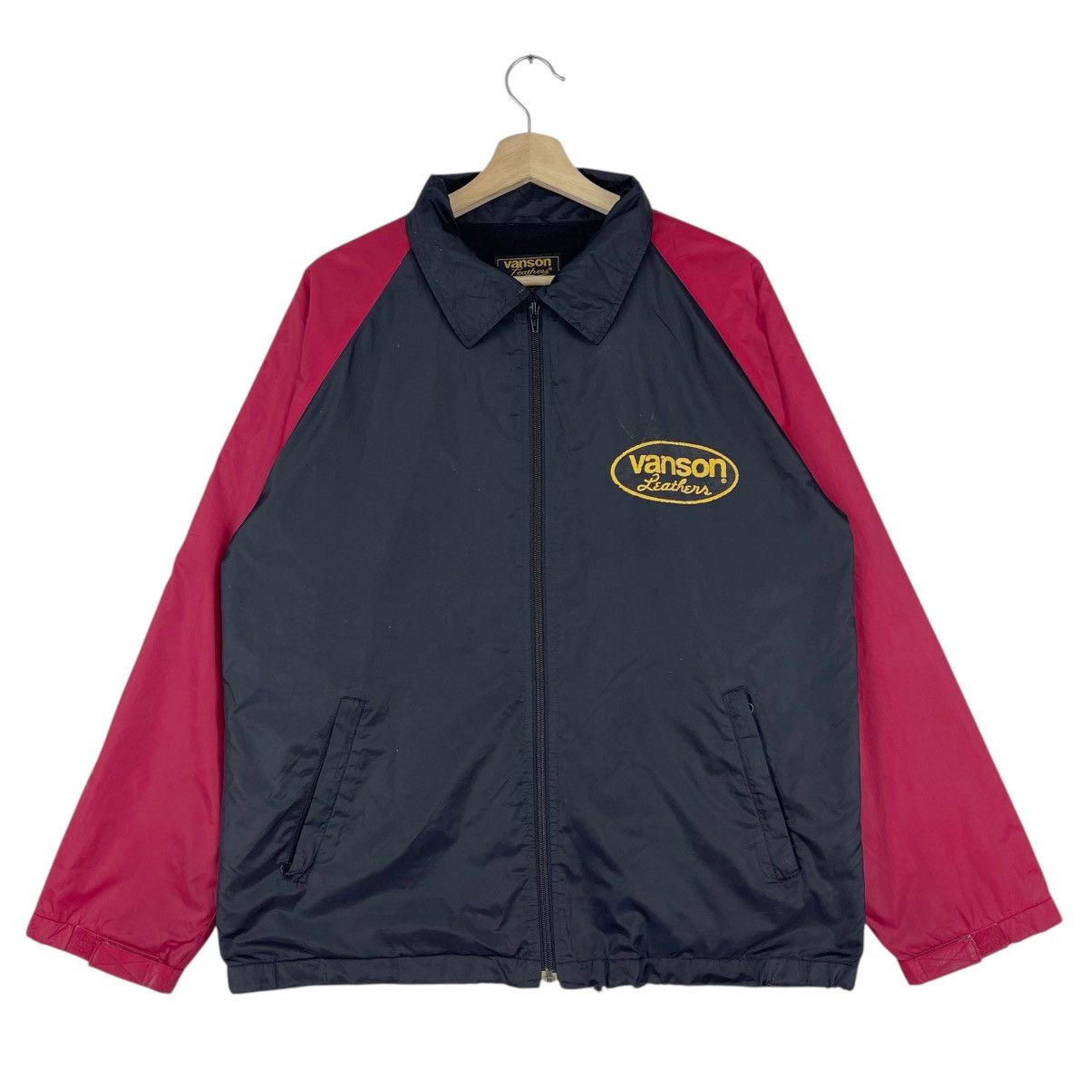Vanson Leathers × Vintage 90’s Vanson Leather Coach Jacket Size US M / EU 48-50 / 2 - 2 Thumbnail
