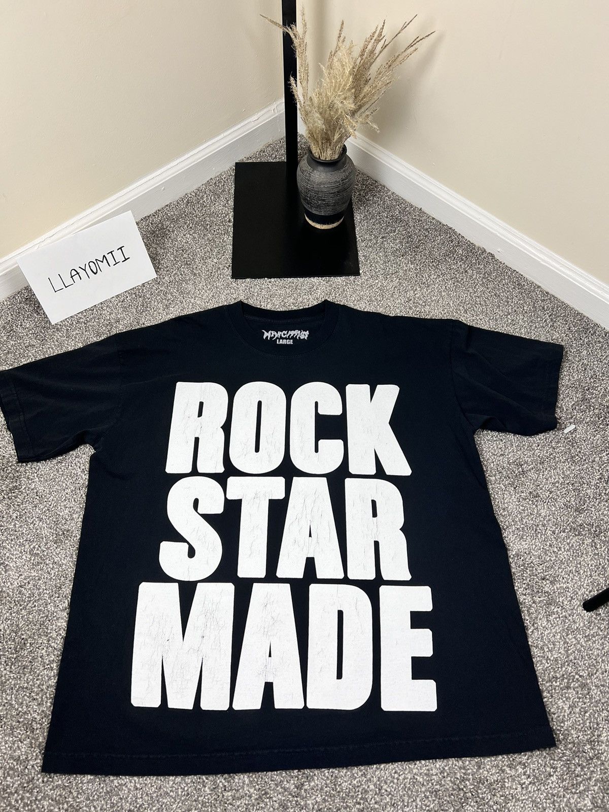 PLAYBOI CARTI store ROCKSTAR MADE NARCISSISTIC TOUR SHIRT