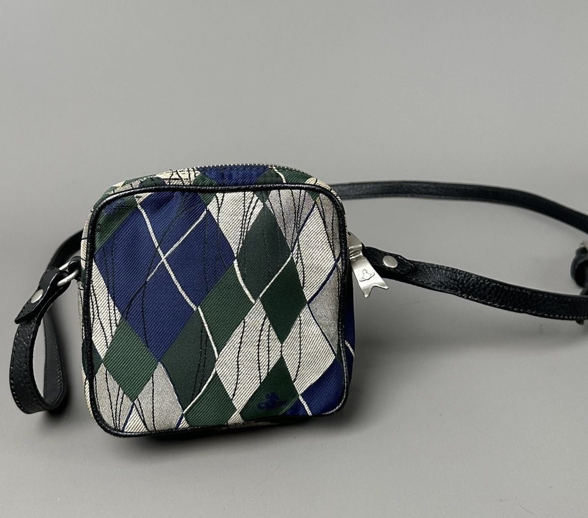 Vivienne Westwood Vivienne Westwood - Vintage Tartan Orb Logo Men’s Sling Bag Size ONE SIZE - 10 Thumbnail