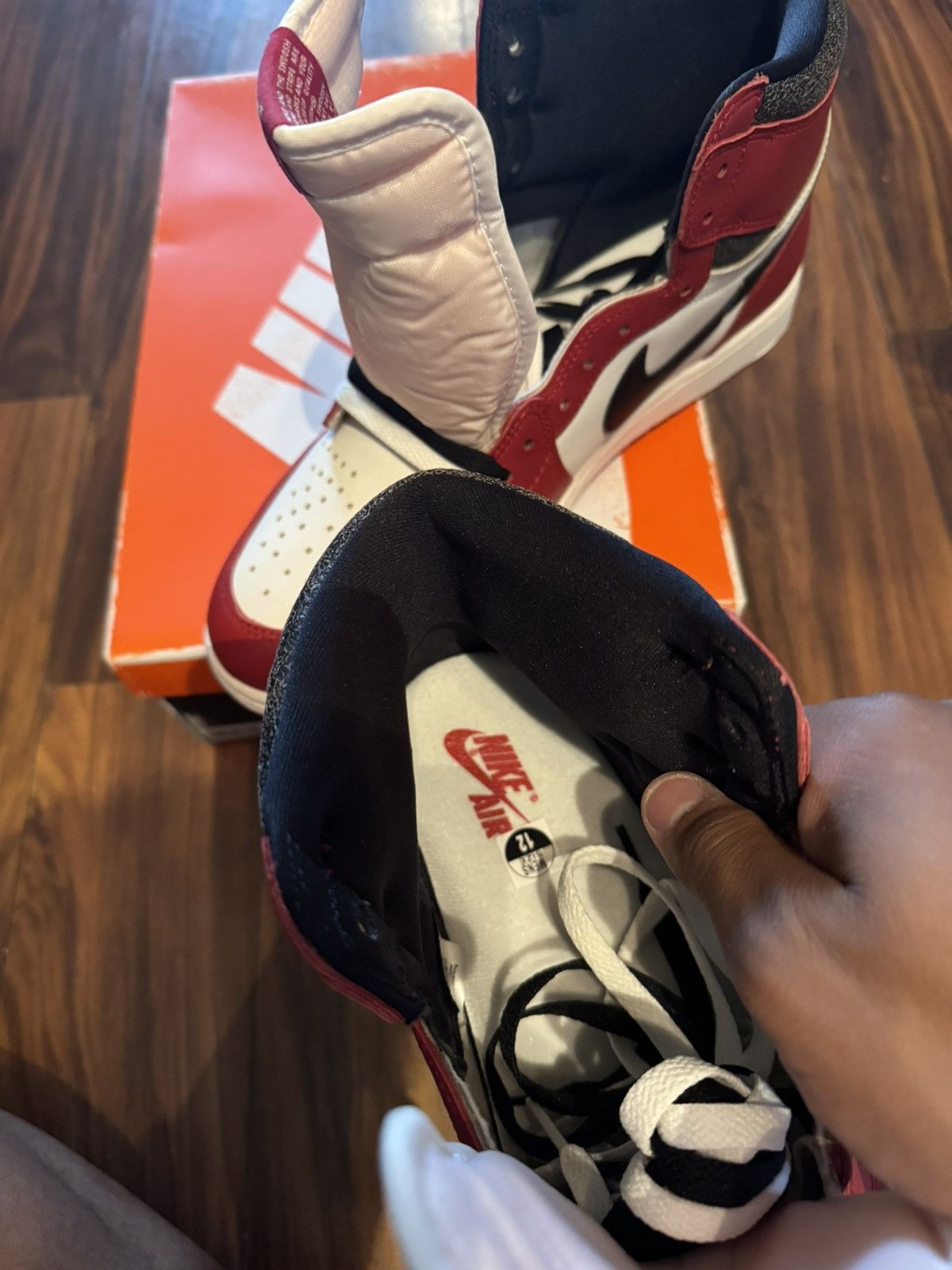 Nike Jordan 1 “Lost & Found” Size US 12 / EU 45 - 10 Thumbnail