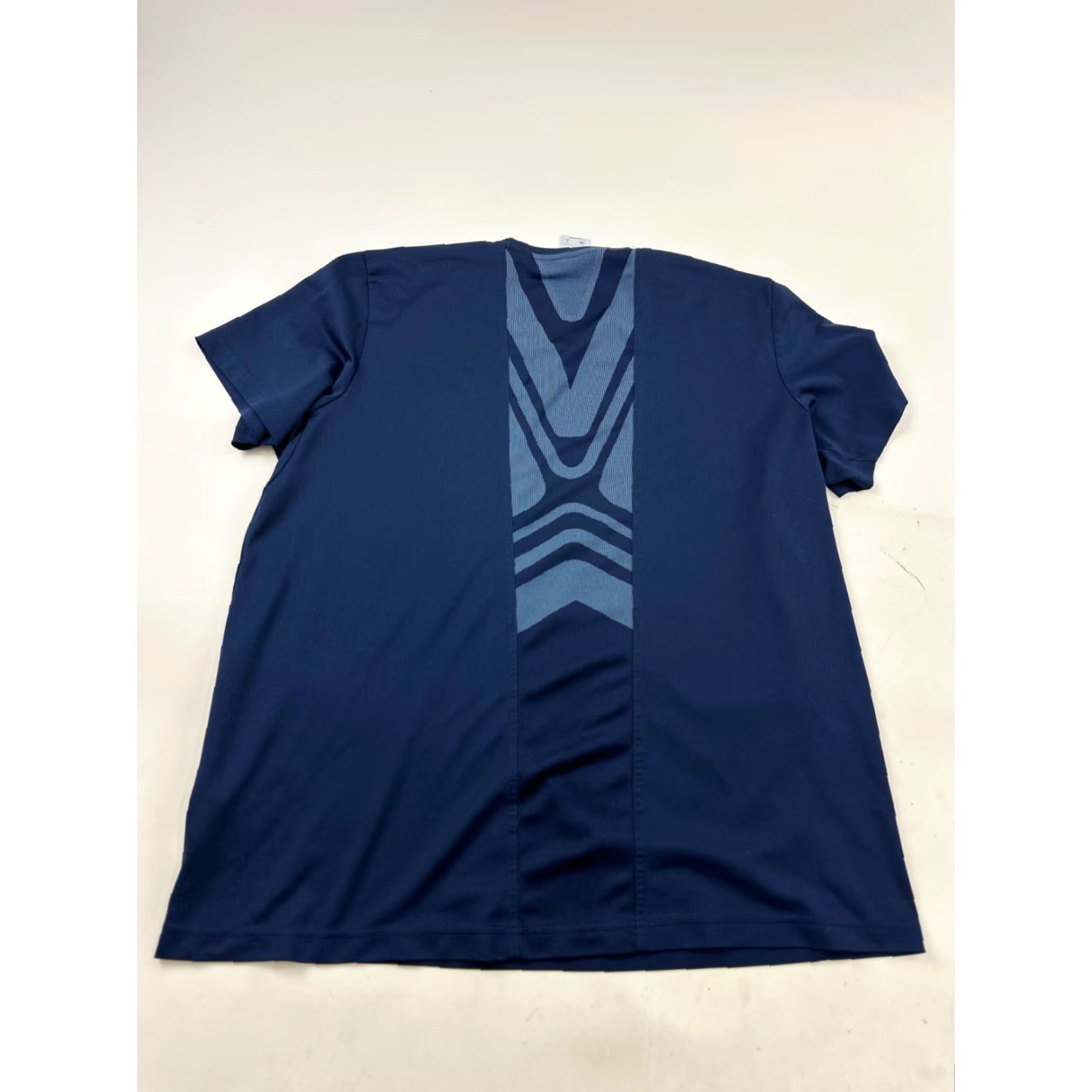Adidas Adidas Shirt Mens 2XL Blue Short Sleeve Crew Neck Tee Climalite Activewear Stretch Pullover Gym Running Cross Training Classic Solid Shirt Size US XXL / EU 58 / 5 - 2 Thumbnail