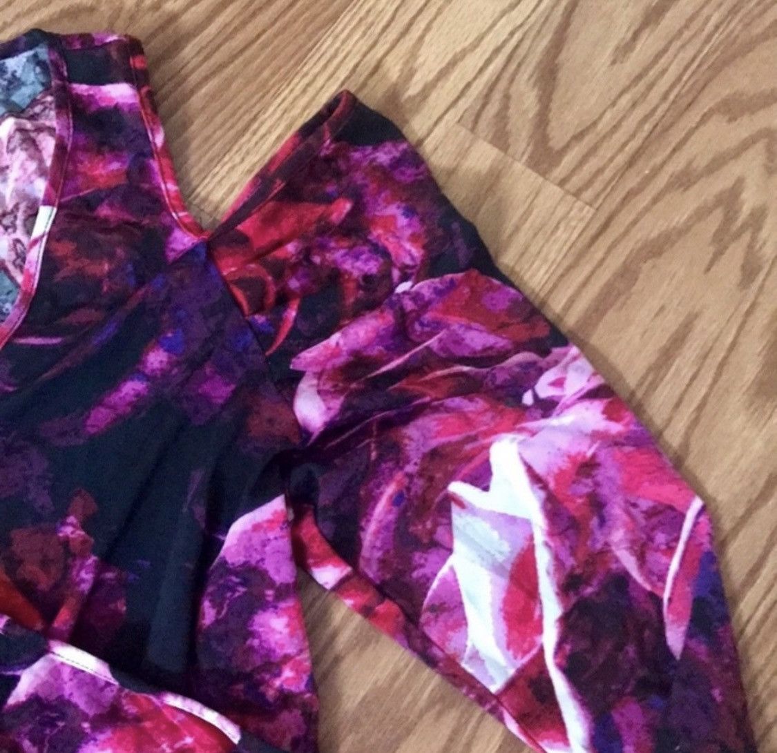 Other FLORAL COLD SHOULDER PLUNGING ONE PIECE BODYSUIT Size M / US 6-8 / IT 42-44 - 2 Thumbnail