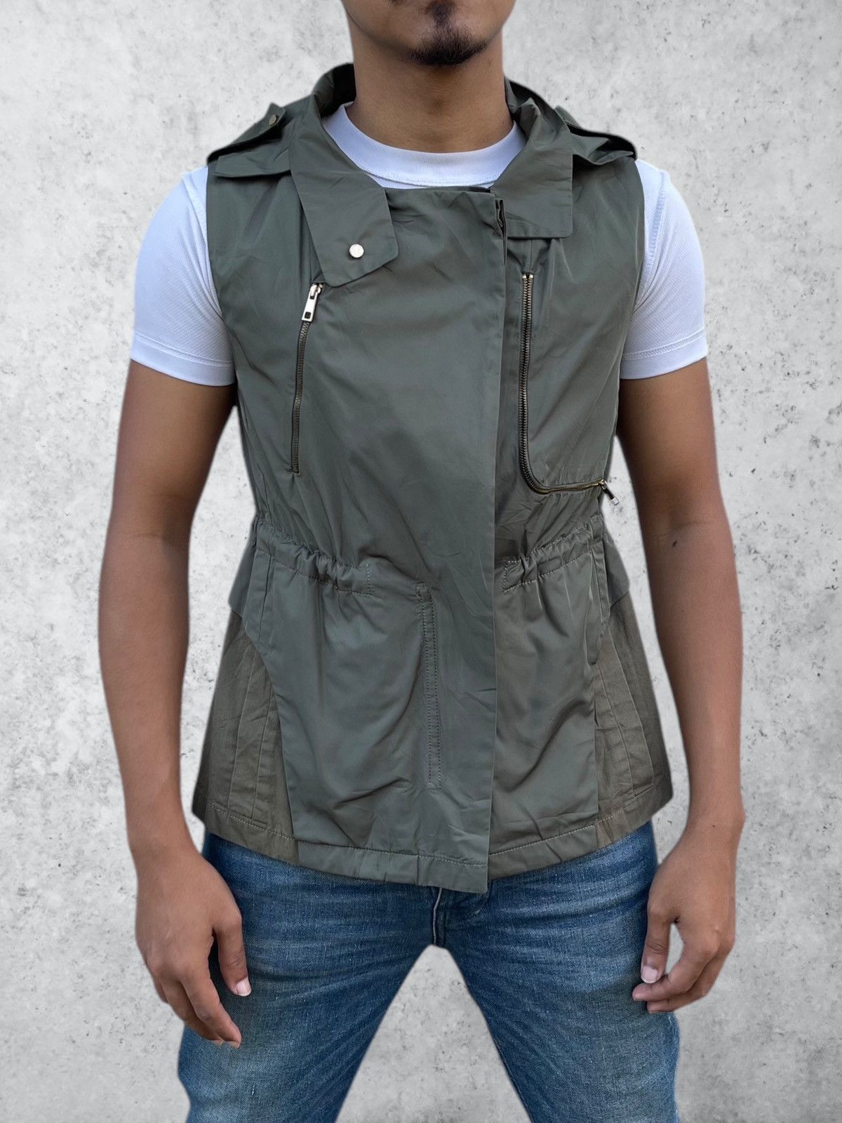 Costume National 🔥 COSTUME NATIONAL ITALY OG EMBROIDERED UTILITY VEST JACKET Size S / US 4 / IT 40 - 2 Thumbnail