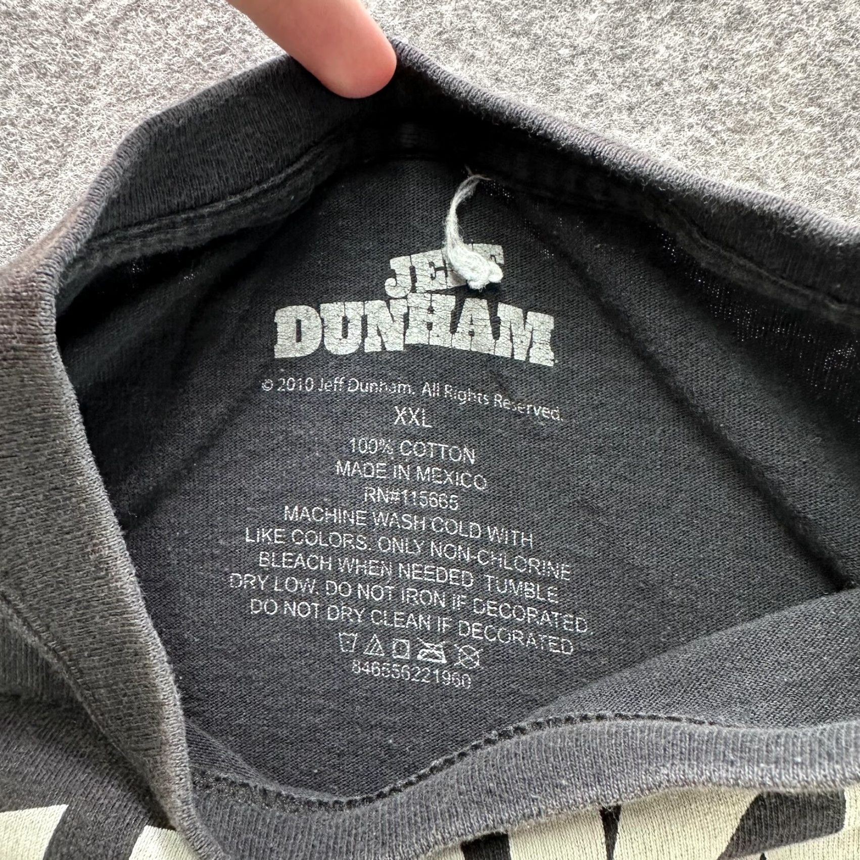 Vintage Jeff Dunham Shirt Mens 2XL Black Silence I Keel You Achmed Funny Graphic Tee Size US XXL / EU 58 / 5 - 5 Thumbnail