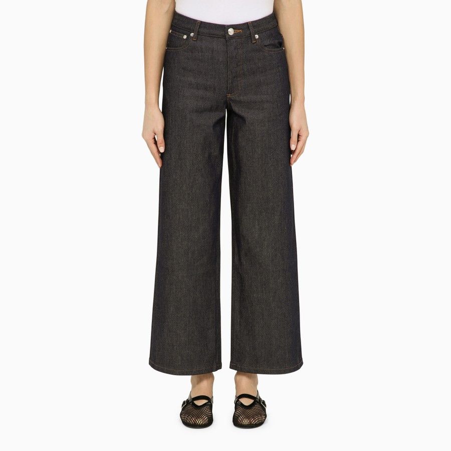 image of A P C O1D2Blof0124 Denim Pant In Indigo, Women's (Size 26)