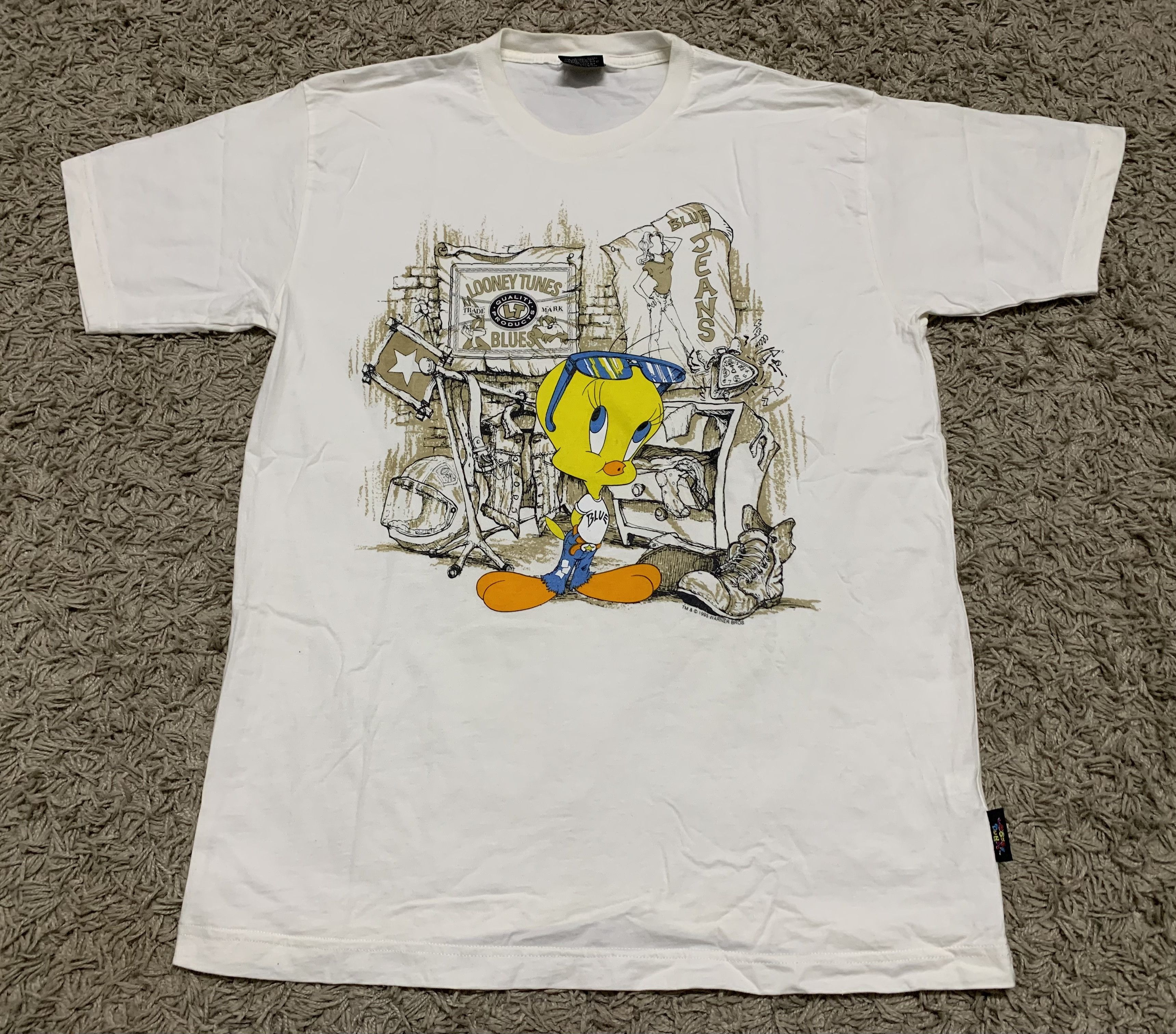 Warner Bros Vintage looney tunes tshirt Size US L / EU 52-54 / 3 - 1 Thumbnail
