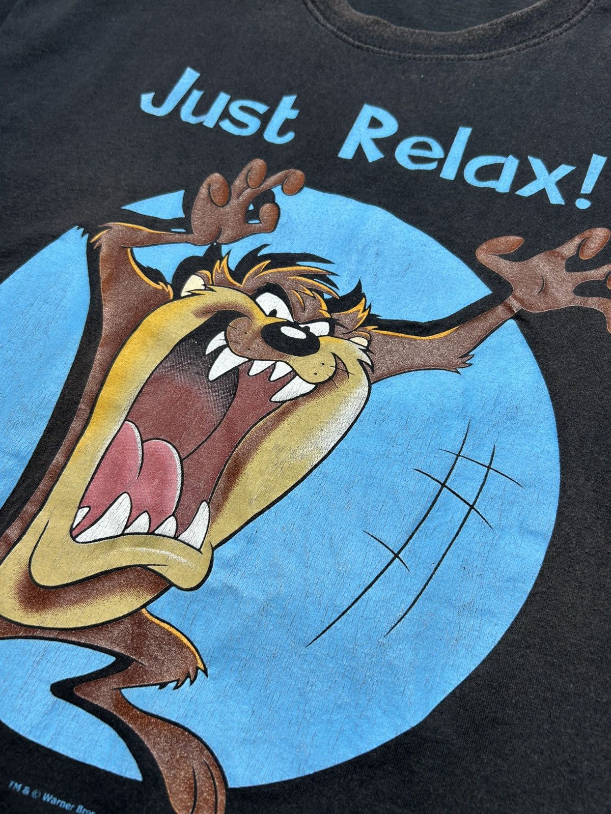 Vintage Vintage Tasmanian Devil Taz Looney Tunes T-Shirt Size XL Size US XL / EU 56 / 4 - 10 Thumbnail