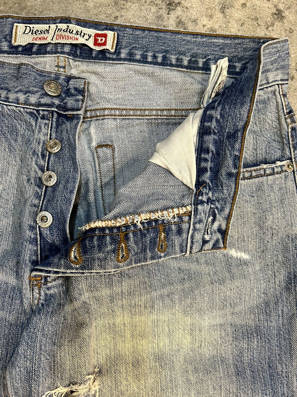 Diesel Diesel Straight Cut Vintage Jeans Denim Size US 36 / EU 52 - 10 Thumbnail