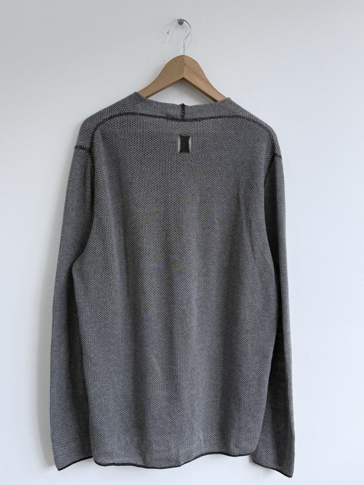 hannes roether Hannes Roether Gray Wool Knit Sweater Size US XL / EU 56 / 4 - 6 Thumbnail