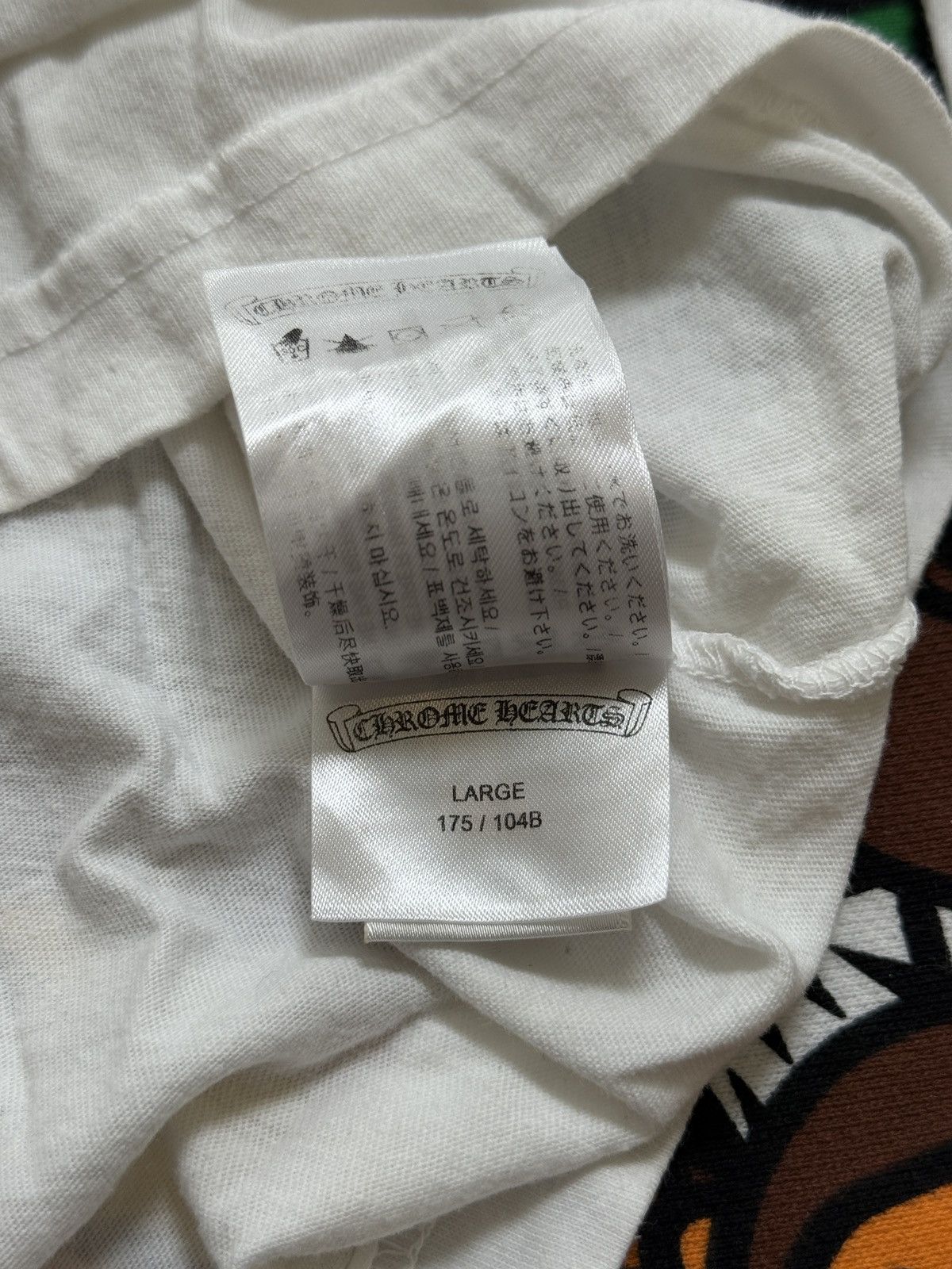 Chrome Hearts Chrome Hearts White Script Logo Long Sleeve Tee Size US L / EU 52-54 / 3 - 9 Thumbnail