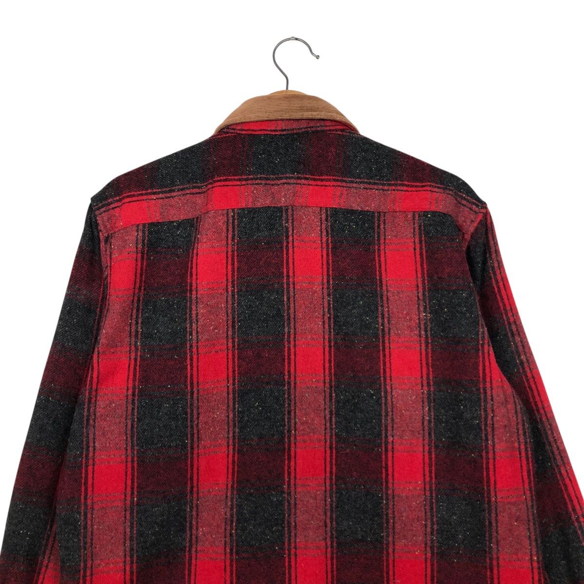 Flannel × Japanese Brand × Vintage 📌Vintage Wool Shirt Jacket Tartan Gembony Issey Miyake Size US L / EU 52-54 / 3 - 10 Thumbnail